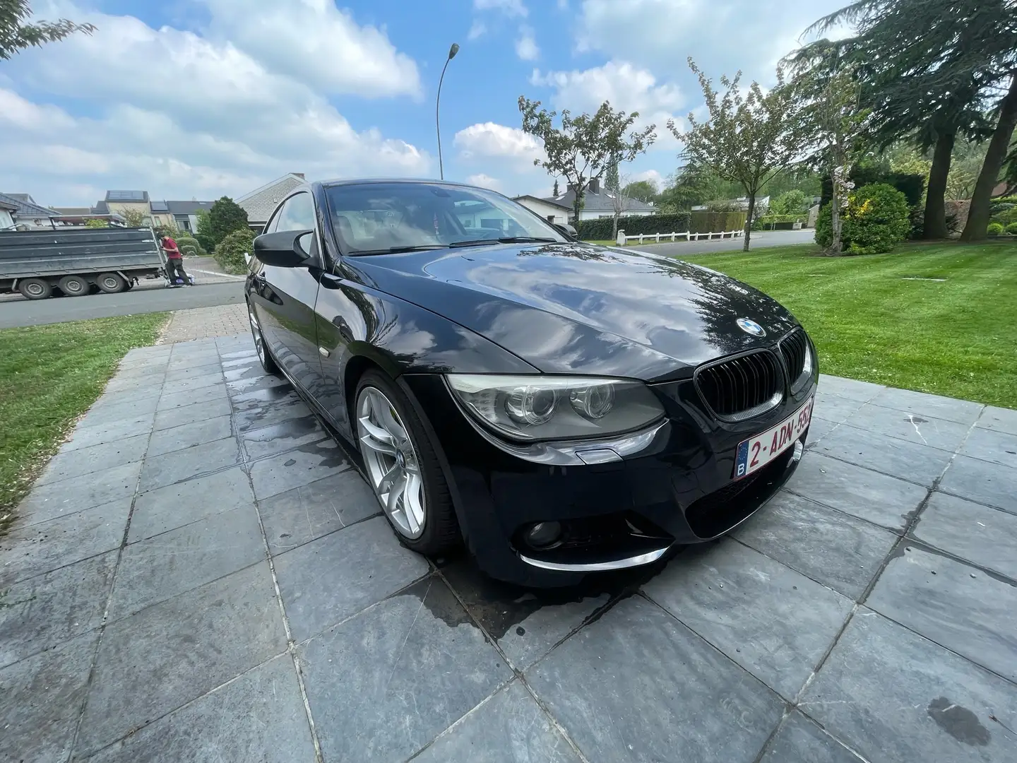 BMW 335 335d Coupe Aut. Noir - 2
