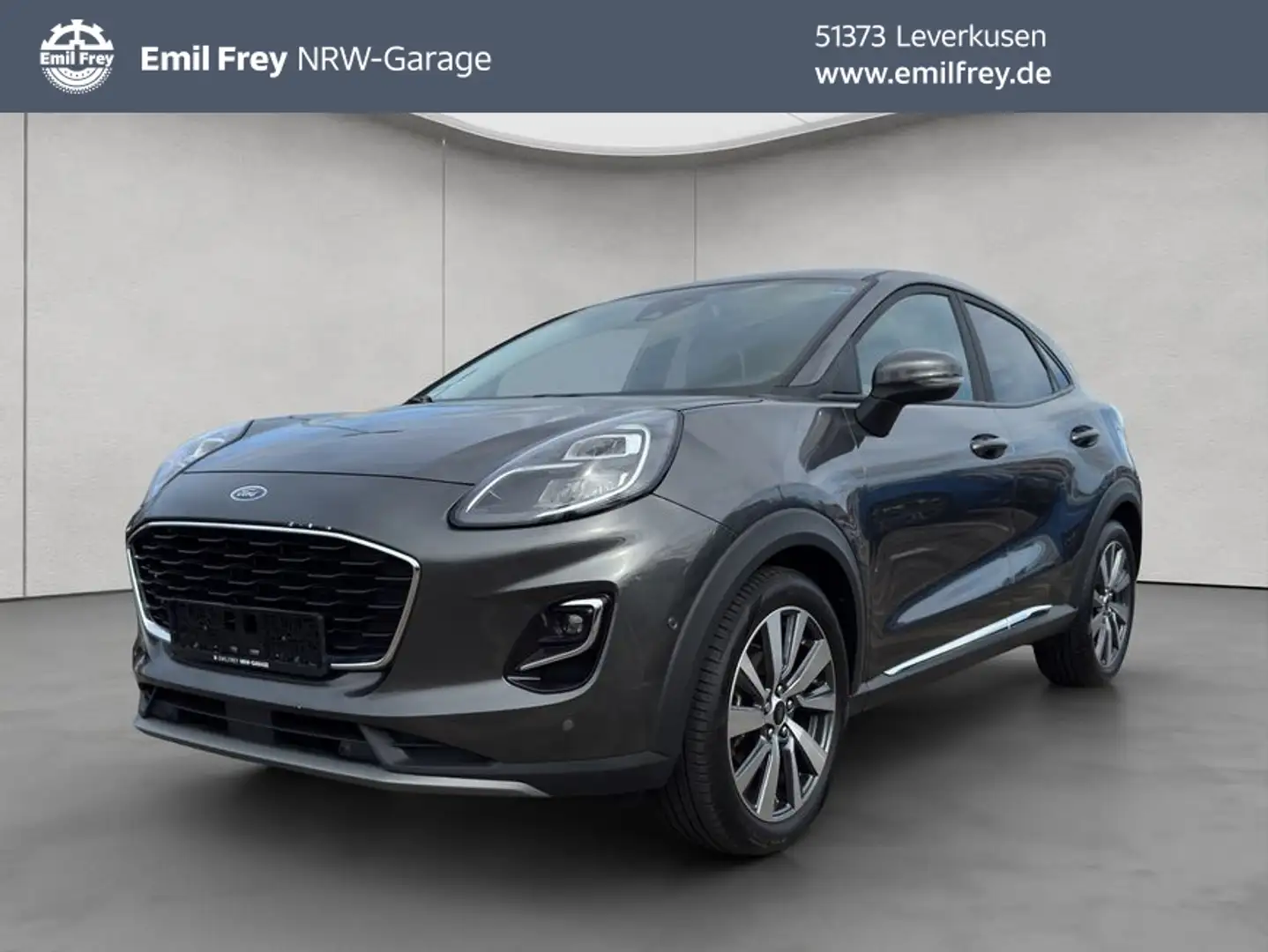 Ford Puma 1.0 EcoBoost Hybrid Aut. TITANIUM X AHK+LED+N Gris - 1