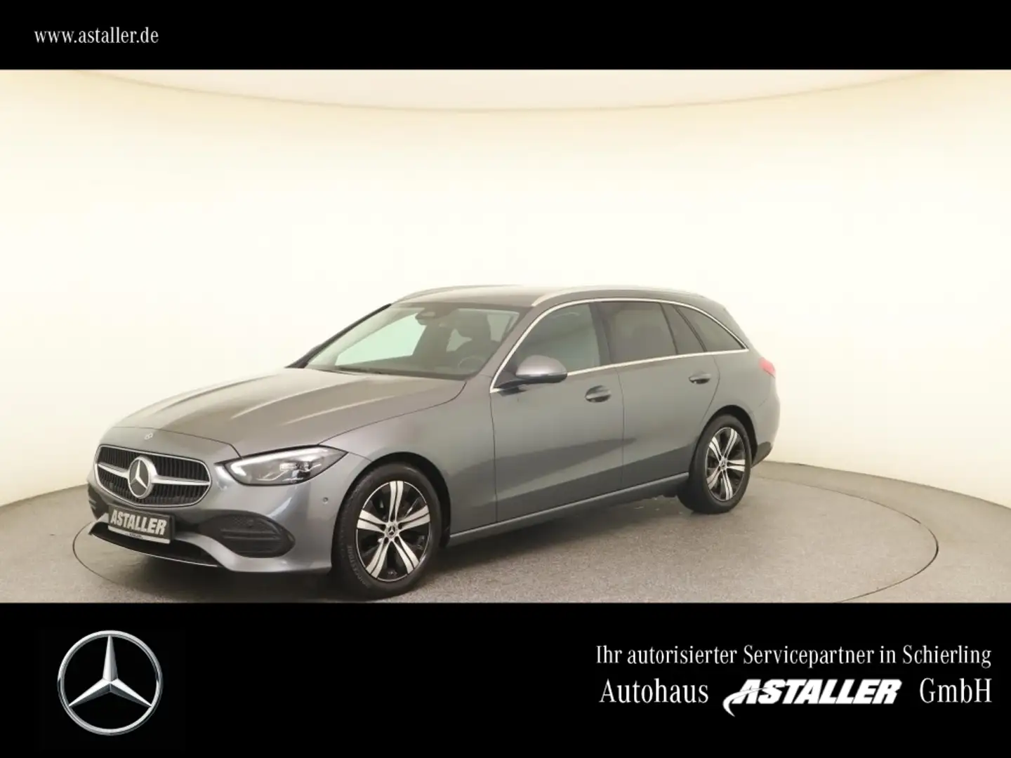 Mercedes-Benz C 220 T d 4M Avantgarde 2x LED+StaHzg+Memory+Kam Szürke - 1