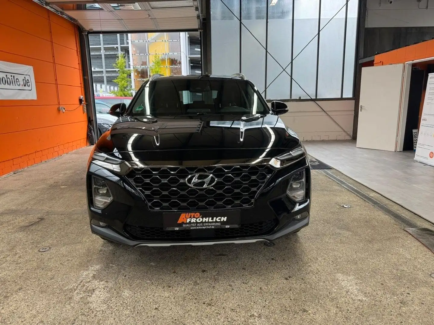 Hyundai SANTA FE Style 4WD ACC AHK Leder LED Kamera DAB+ Noir - 2