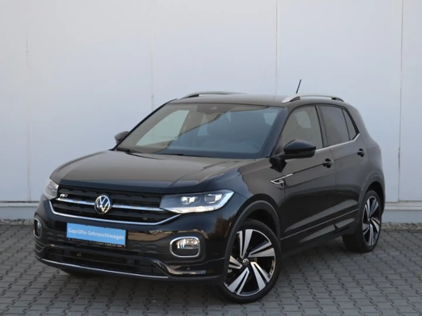 Volkswagen T-Cross 1.5 TSI 150 PS DSG R-Line LED/18-ZOLL/NAVI/RFK/DI Schwarz - 2