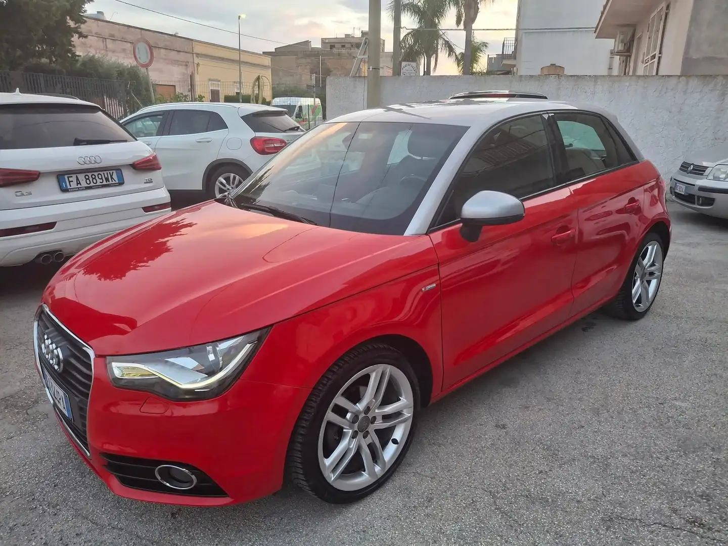 Audi A1 A1 I  Sportback 1.6 tdi S Line Edition plus 90cv Rosso - 1