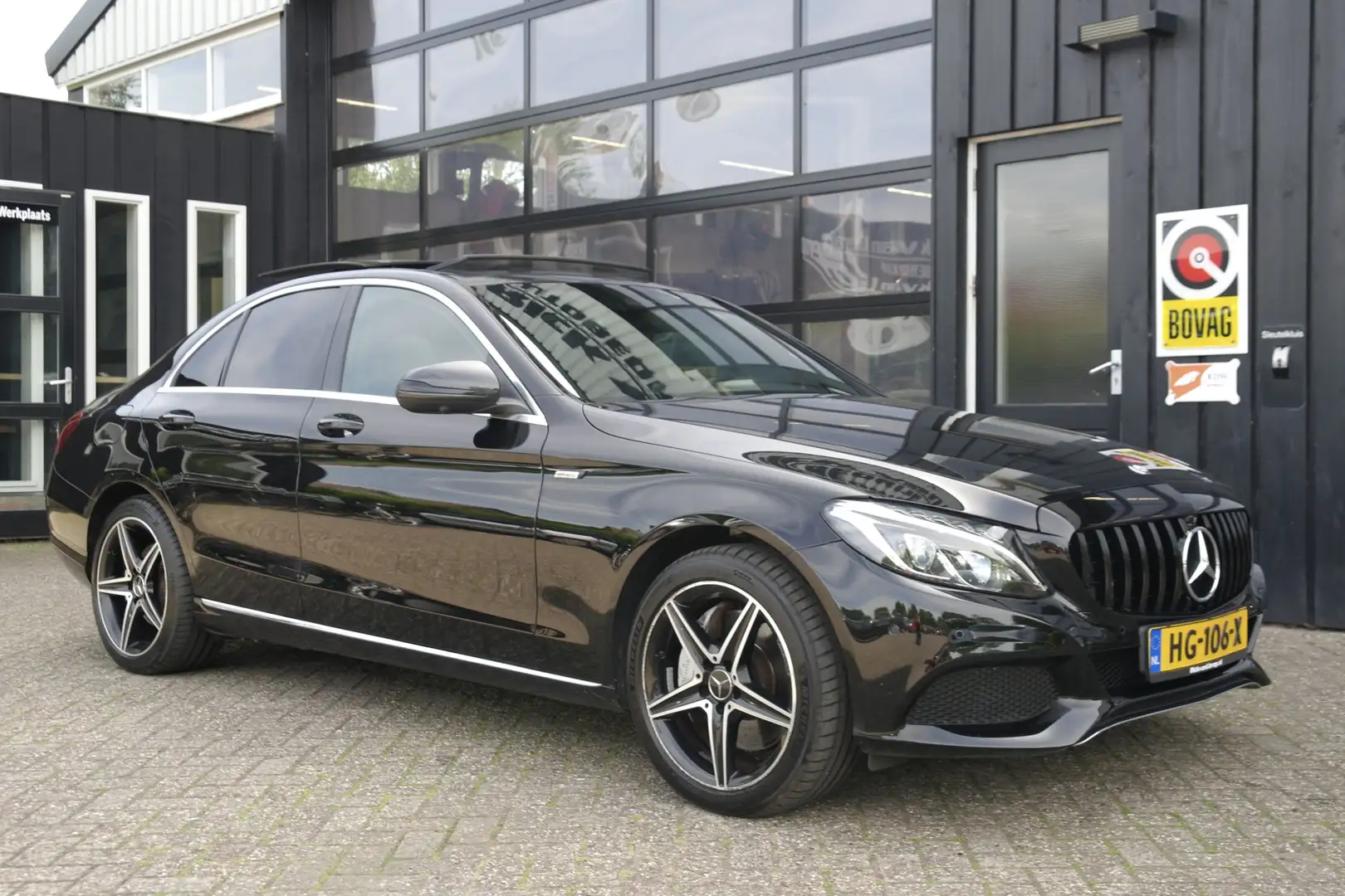 Mercedes-Benz C 350 e Lease Edition | NL-Auto | Pano | 360 Camera | Cr Zwart - 1