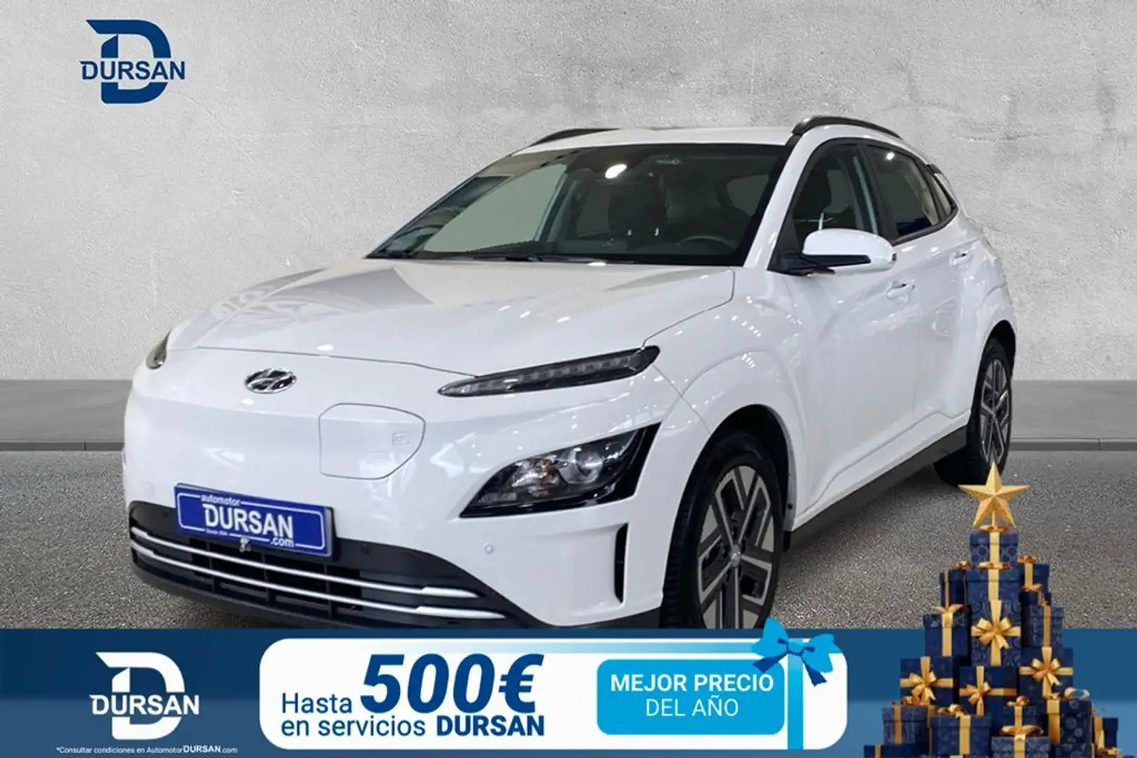 Hyundai KONA EV Tecno 484 150kW Weiß - 1