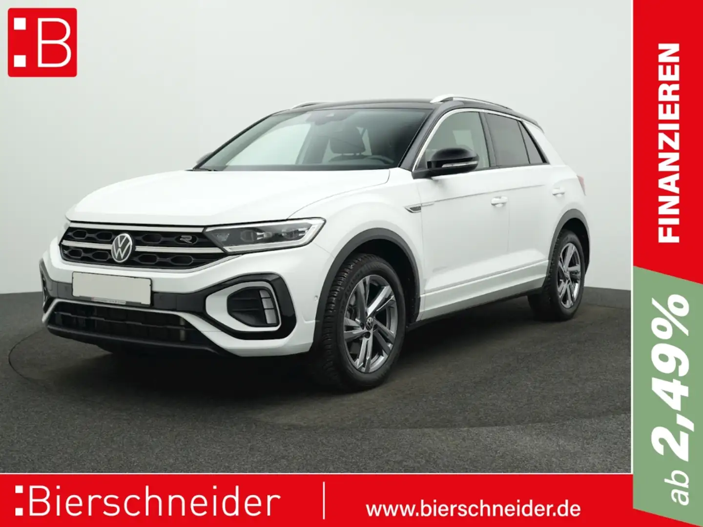 Volkswagen T-Roc 2.0 TDI DSG R-Line AHK KAMERA NAVI ACC LED Weiß - 1