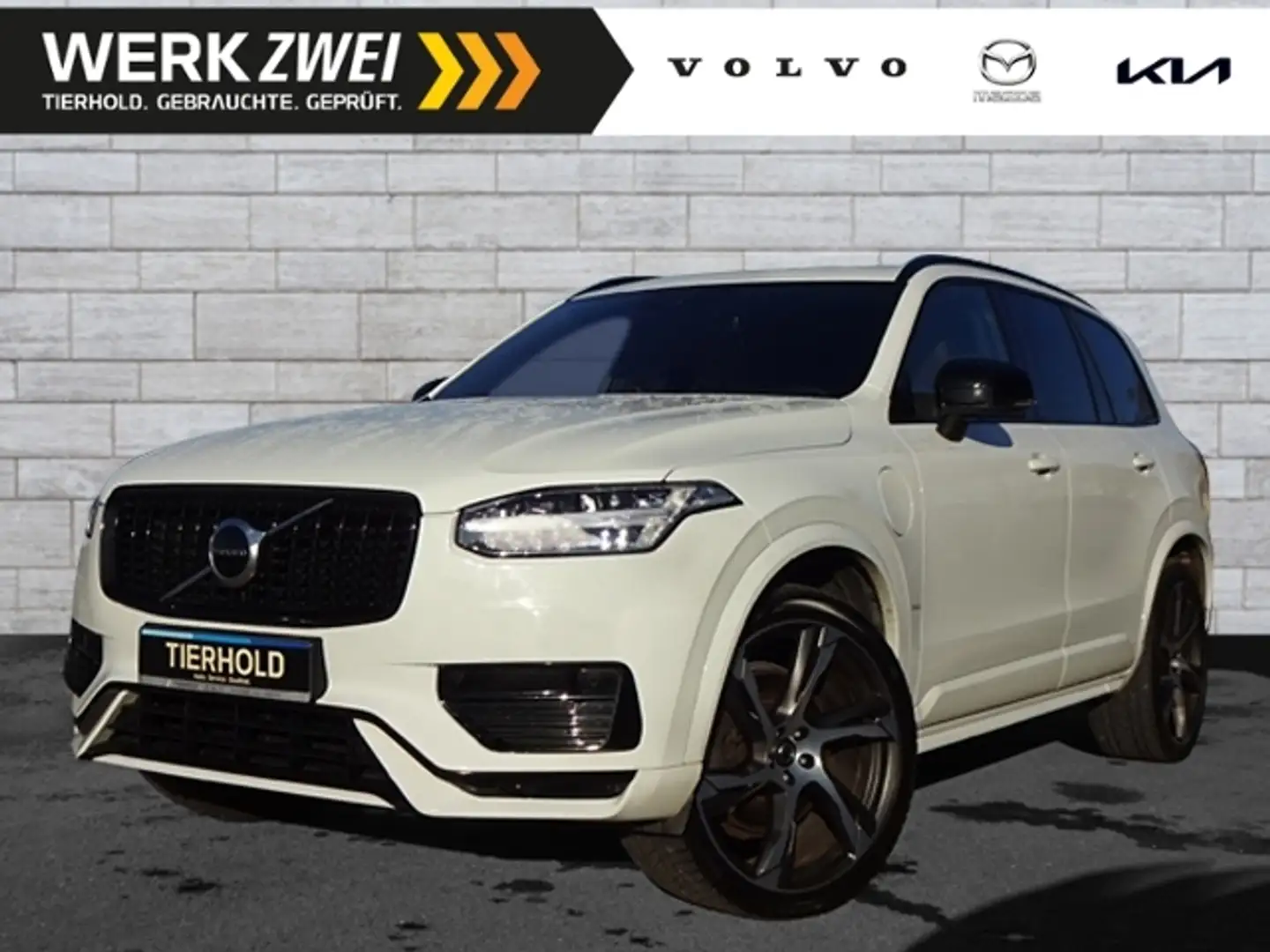 Volvo XC90 T8 R Design Plug-In 7Sitz Luftfw HUD ACC 22 Weiß - 1