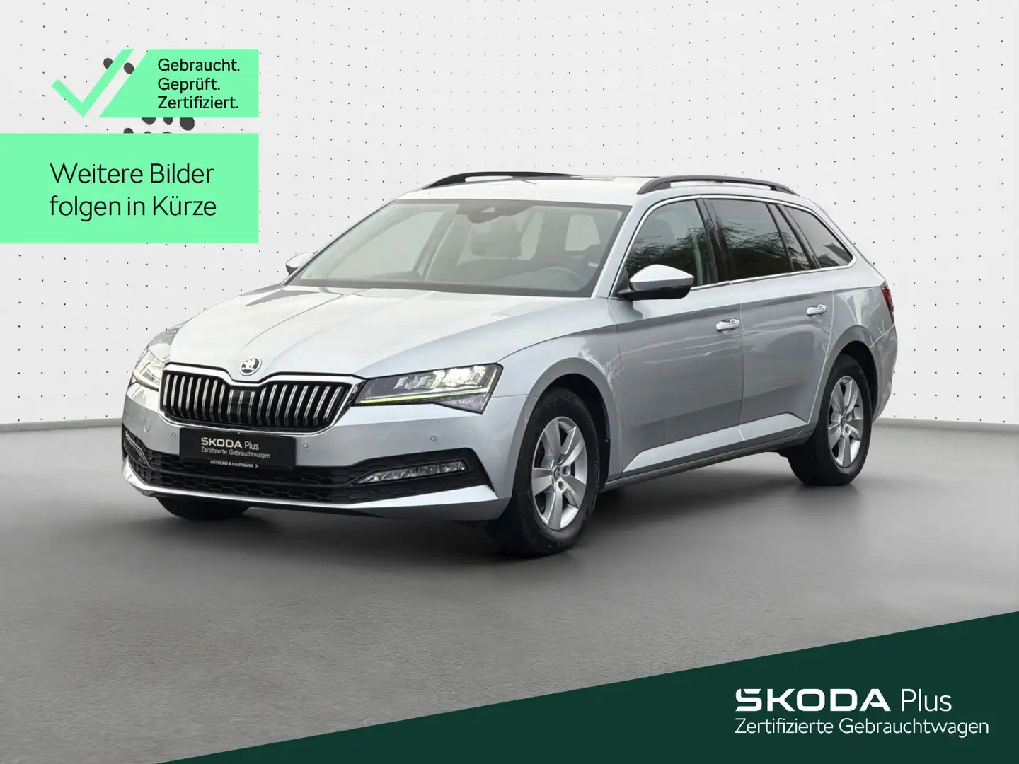 Skoda Superb Combi Ambition 2.0 TDI NAVI*AHK*ACC*SPUR* Argent - 1