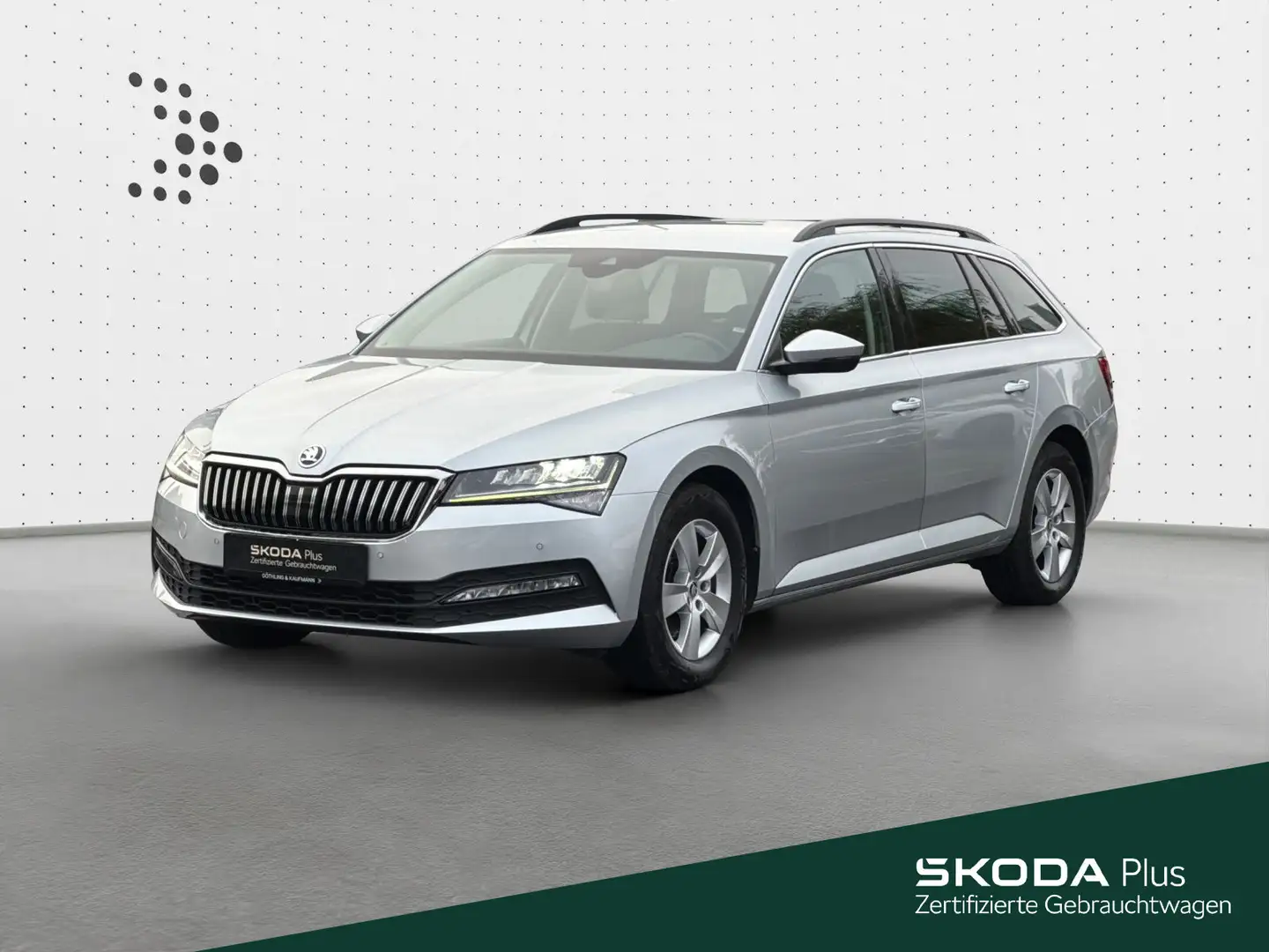 Skoda Superb Combi Ambition 2.0 TDI NAVI*AHK*ACC*SPUR* Argintiu - 1