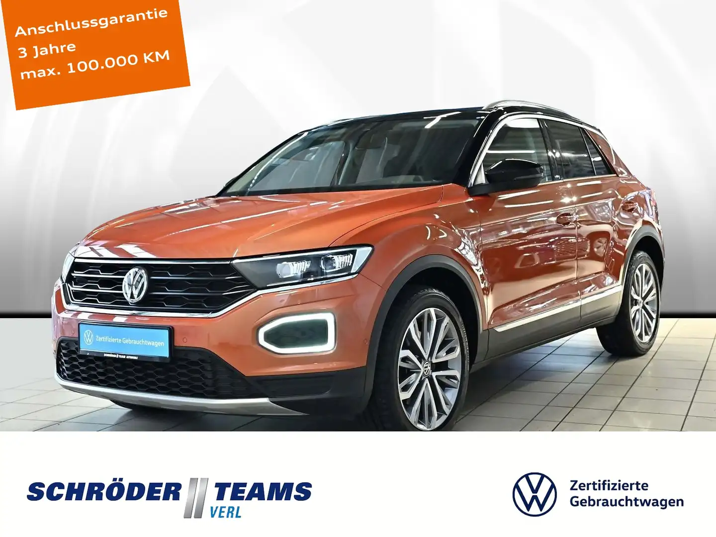 Volkswagen T-Roc 2.0 TDI 4 Motion DSG IQ.DRIVE Orange - 1