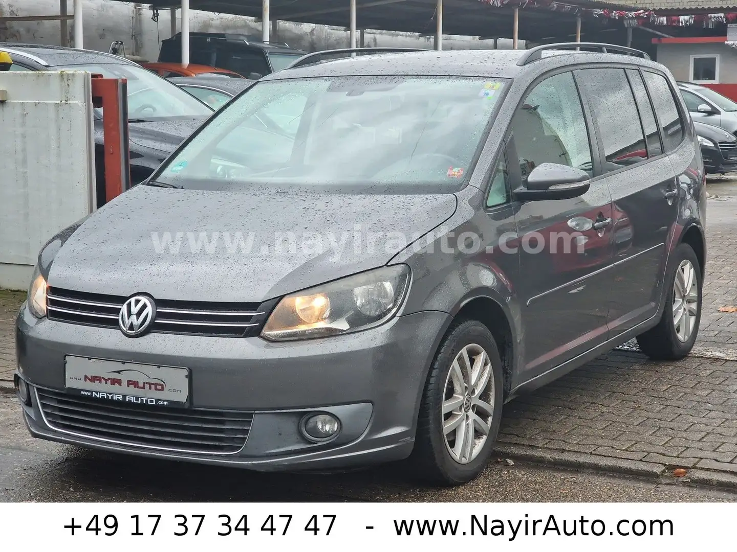 Volkswagen Touran Comfortline|7Sitzer|EURO5|Klimaautomatik Grau - 1