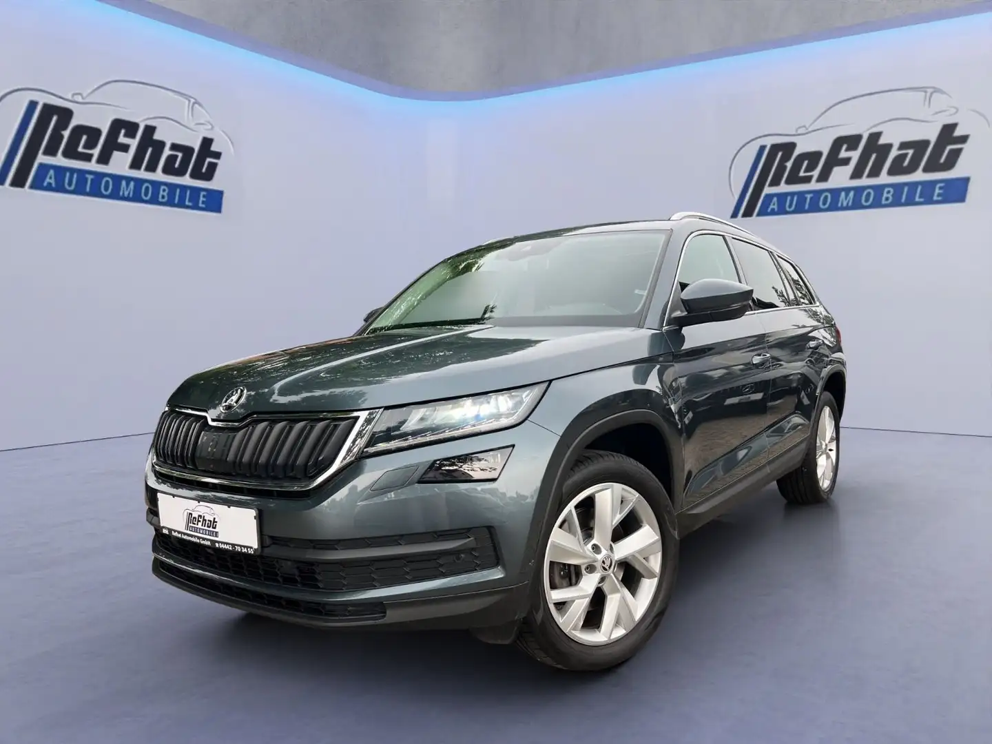 Skoda Kodiaq Style 4x4 Automatik/1-Hand/Scheckheft Grau - 2