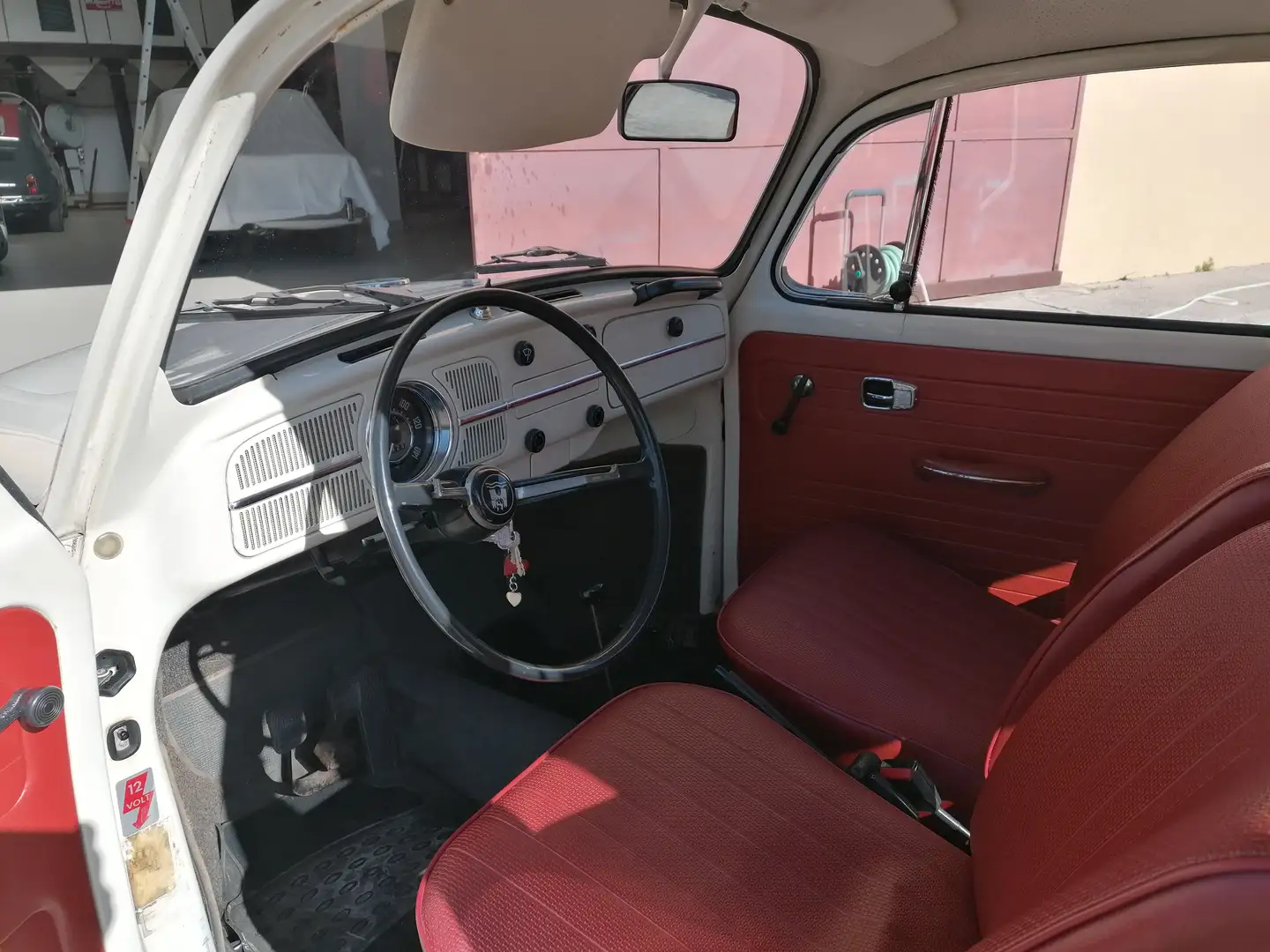 Volkswagen Maggiolino Karmann 1200 Fehér - 2