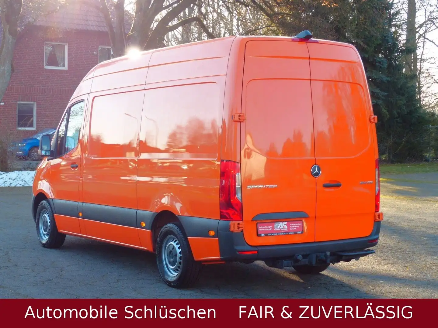 Mercedes-Benz Sprinter III 314 Klima Navi Werkstatt Sortimo Orange - 2