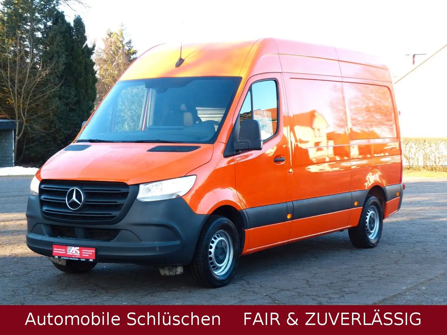 Mercedes-Benz Sprinter III 314 Klima Navi Werkstatt Sortimo Orange - 1