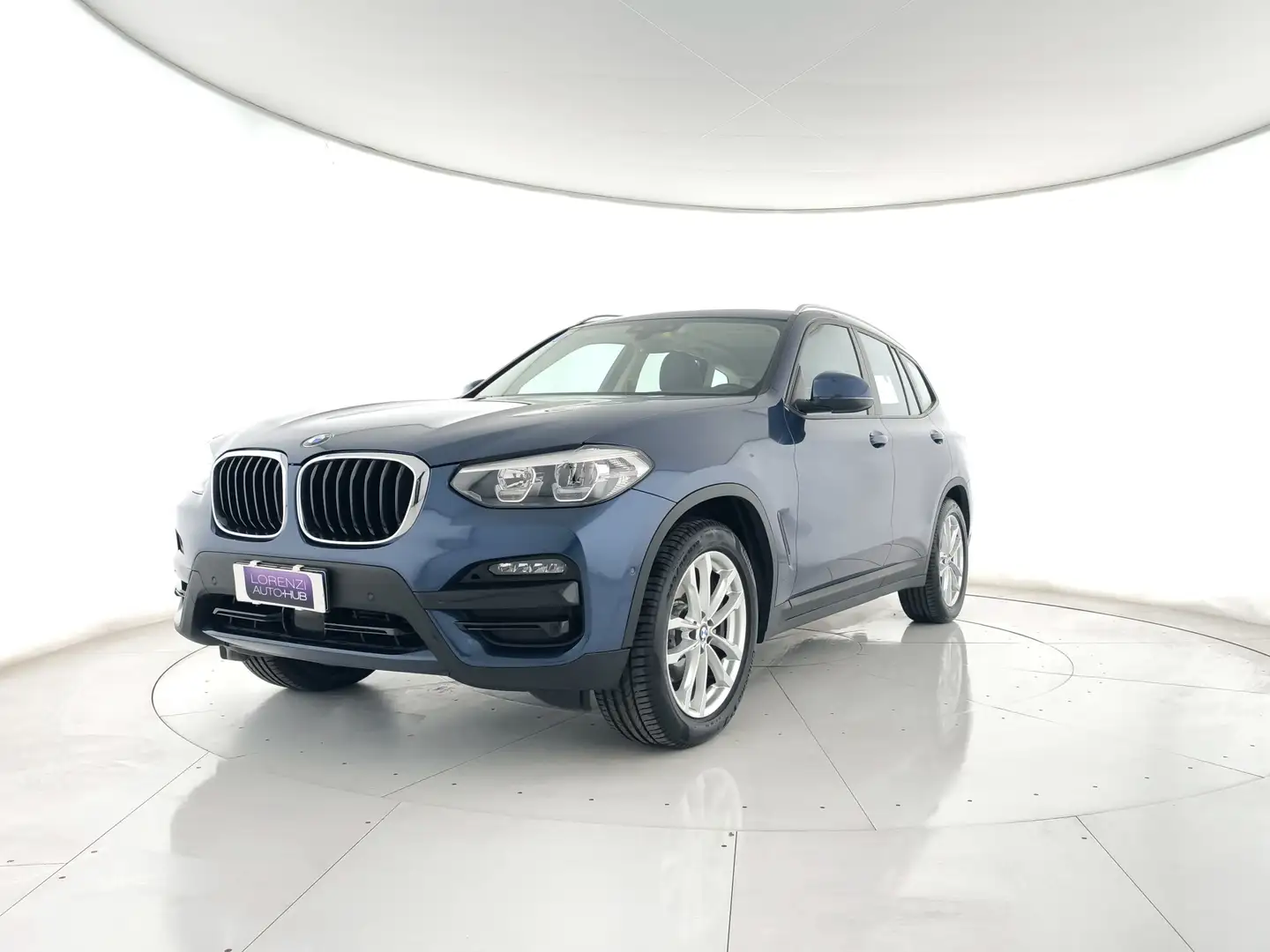 BMW X3 xdrive 20d mhev 48V auto GANCIO TRAINO+PELLE+C19" Azul - 2