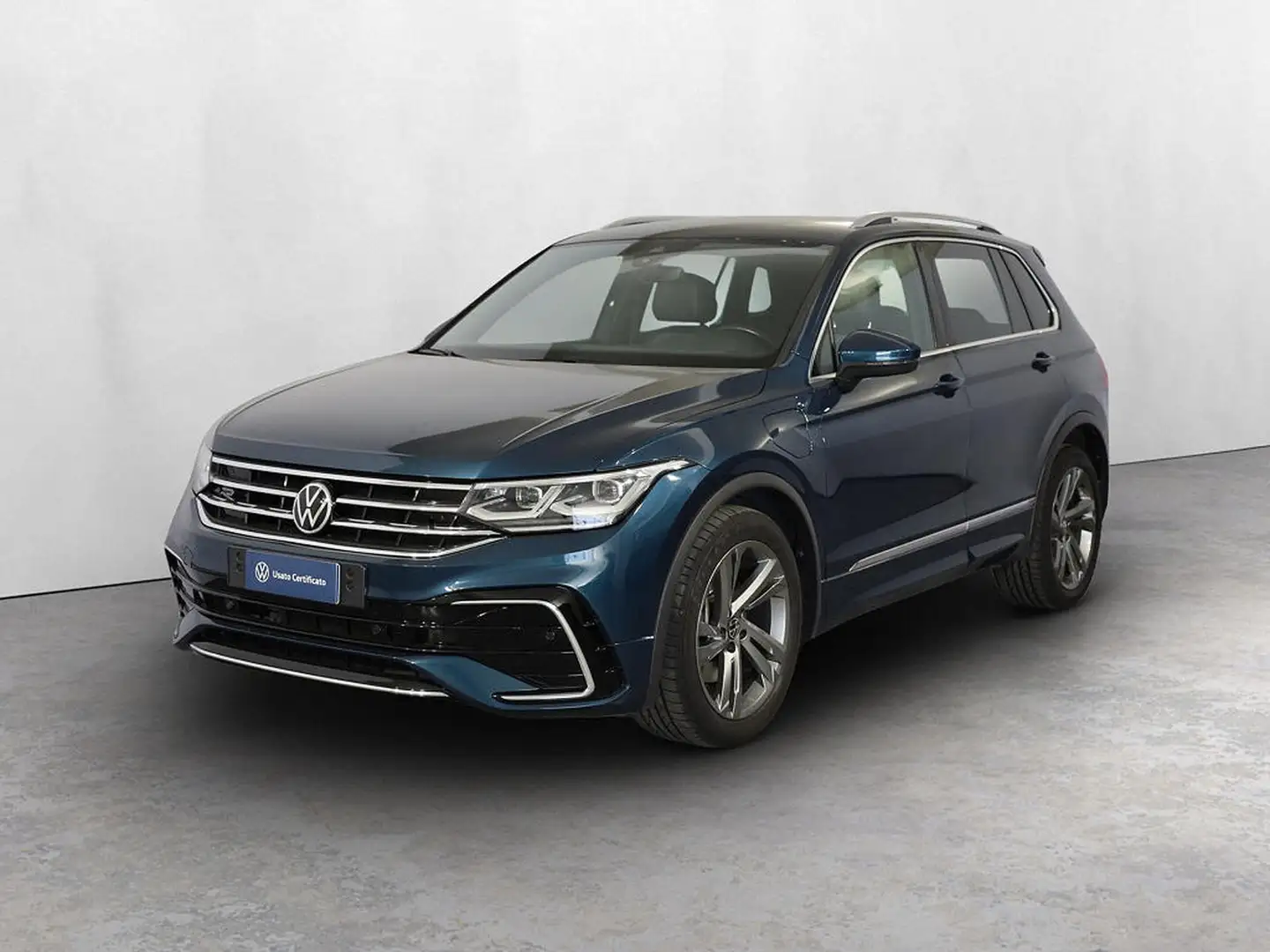 Volkswagen Tiguan 1.4 tsi eh r-line dsg Blau - 1
