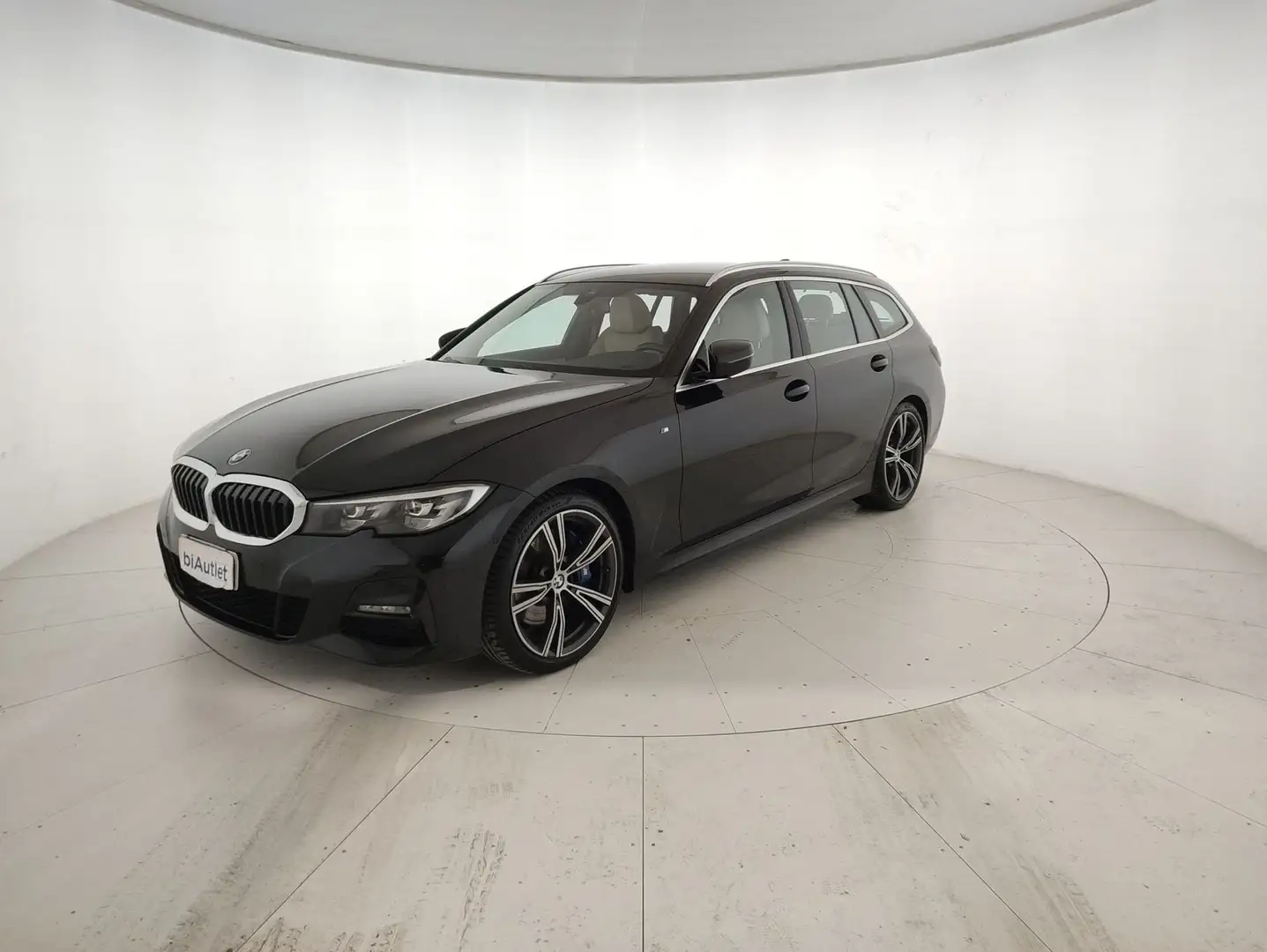 BMW 330 330d Touring mhev 48V Msport auto Schwarz - 1
