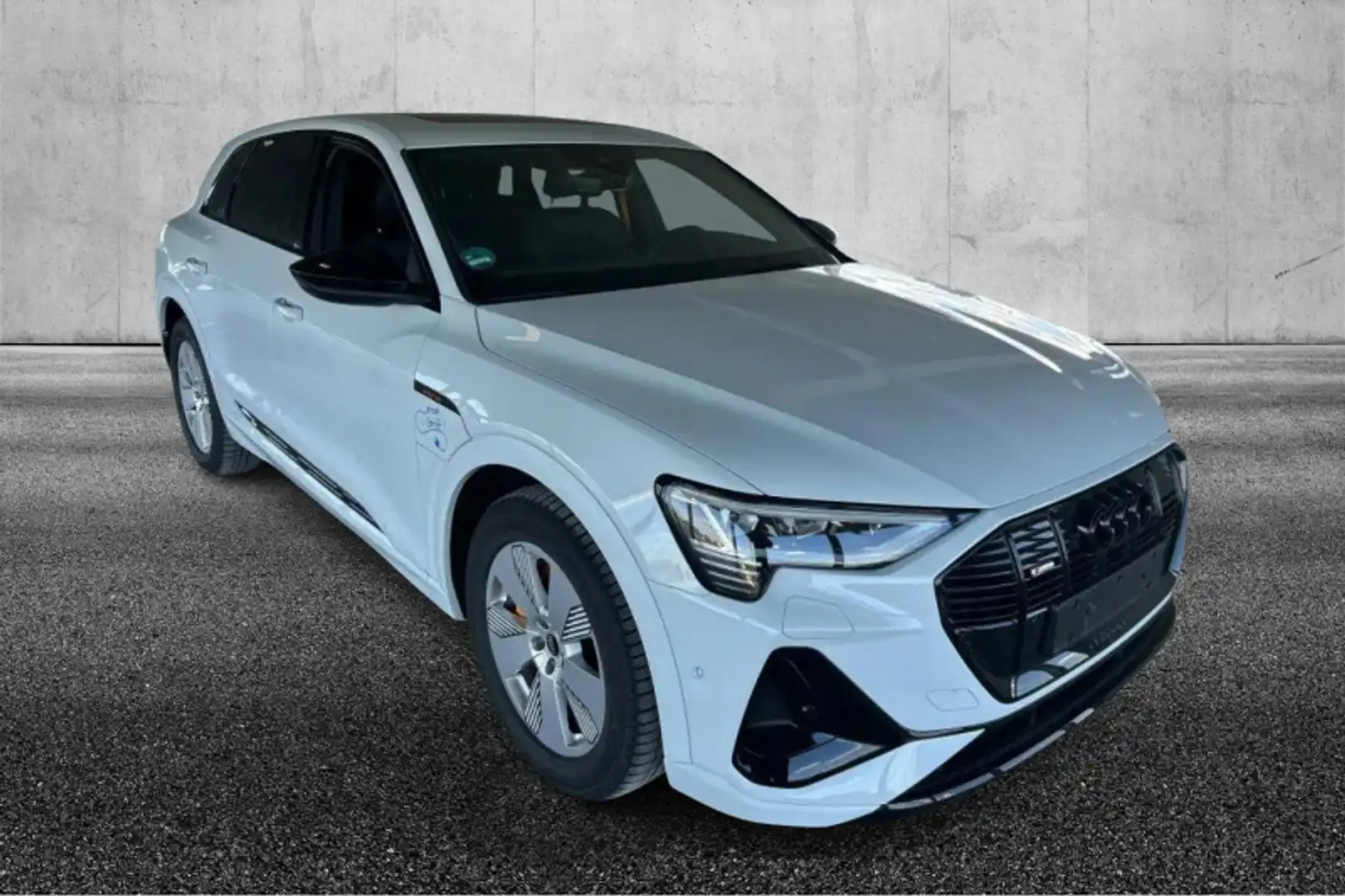 Audi e-tron 55 quattro S line edition Bianco - 2