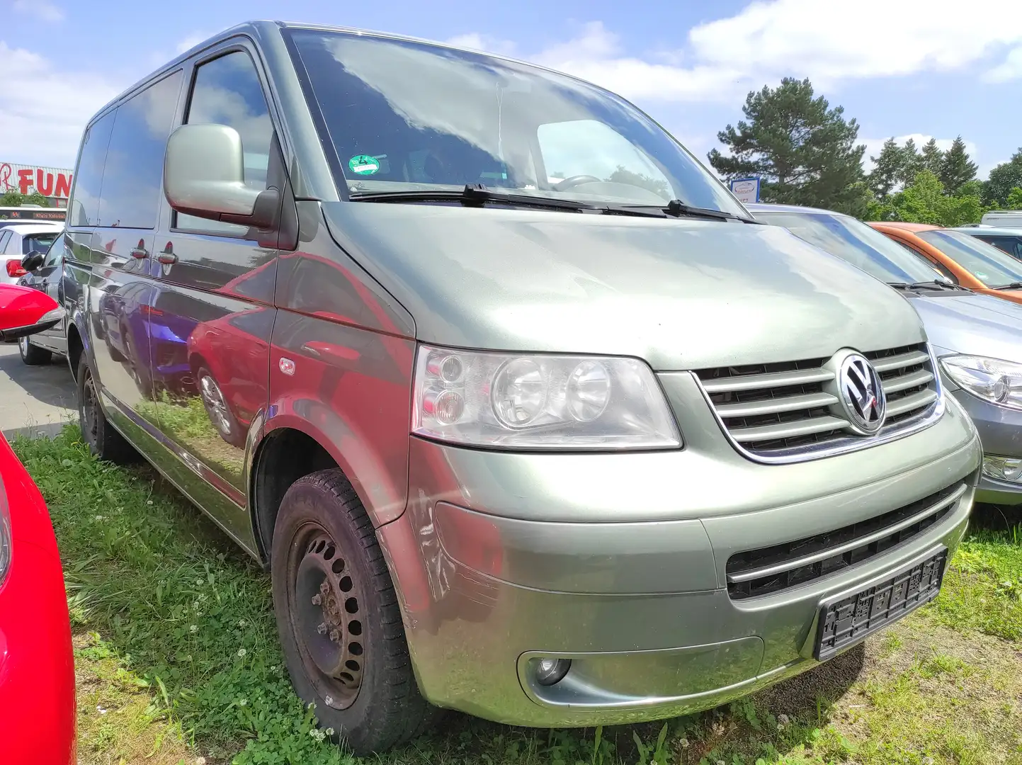Volkswagen T5 Multivan Caravelle 4Motion KLIMAAUTOMATIK BC AHK PDC ESP ZV Verde - 2