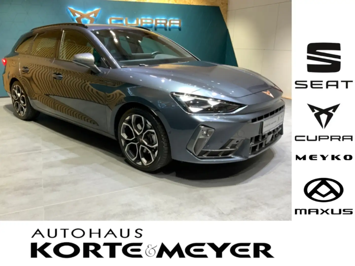 CUPRA Leon SP 2.0TDI 7-DSG+ ACC+DAB+Sitzhzg+ Gris - 1