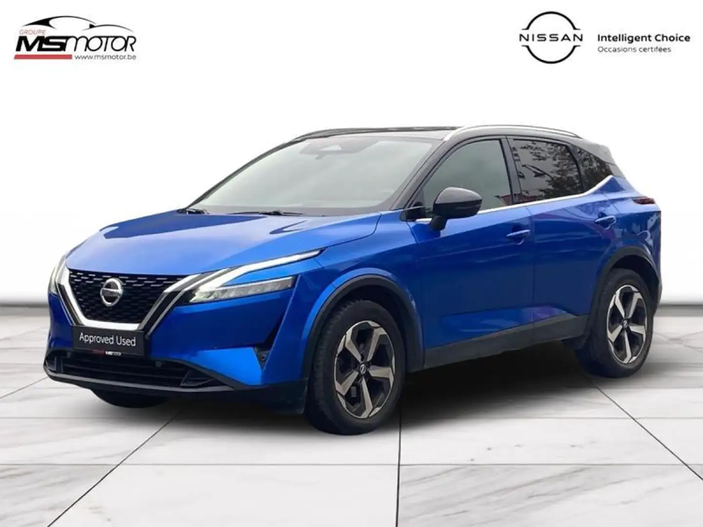 Nissan Qashqai 1.3I SUPERBE FULL GARANTIE! Bleu - 1