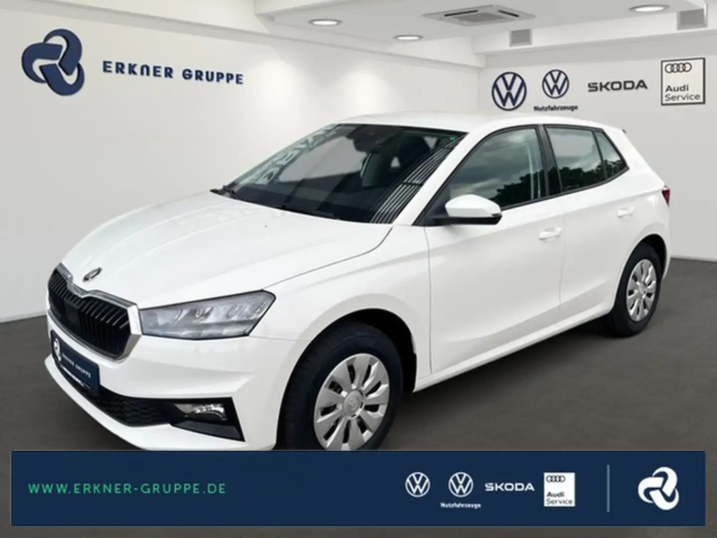 Skoda Fabia 1.0 TSI Selection LED+KLIMA+TEMPOMAT+SITZHZ+++ Weiß - 1