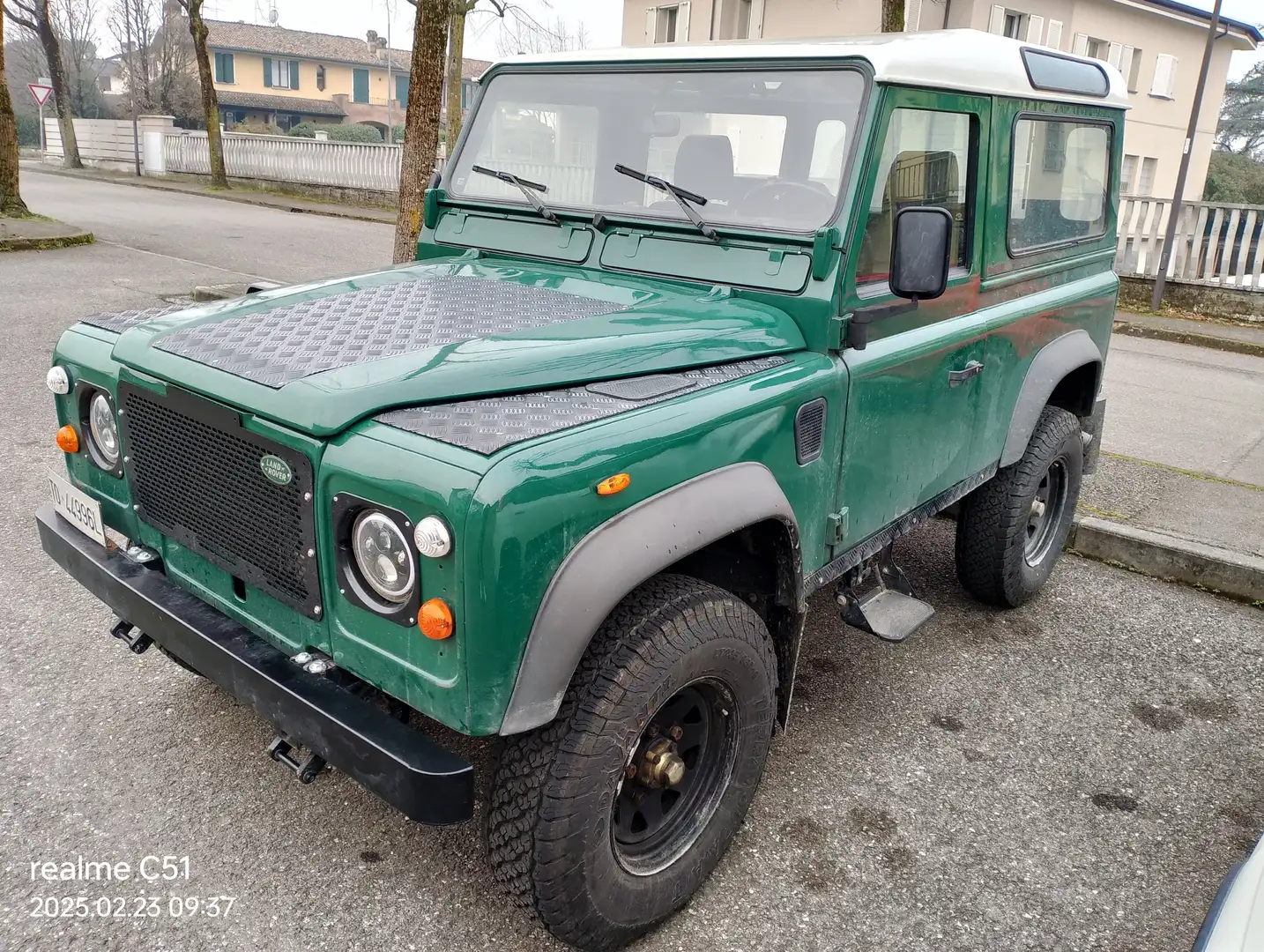 Land Rover Defender 90 2.5 td Hard Top zelena - 1
