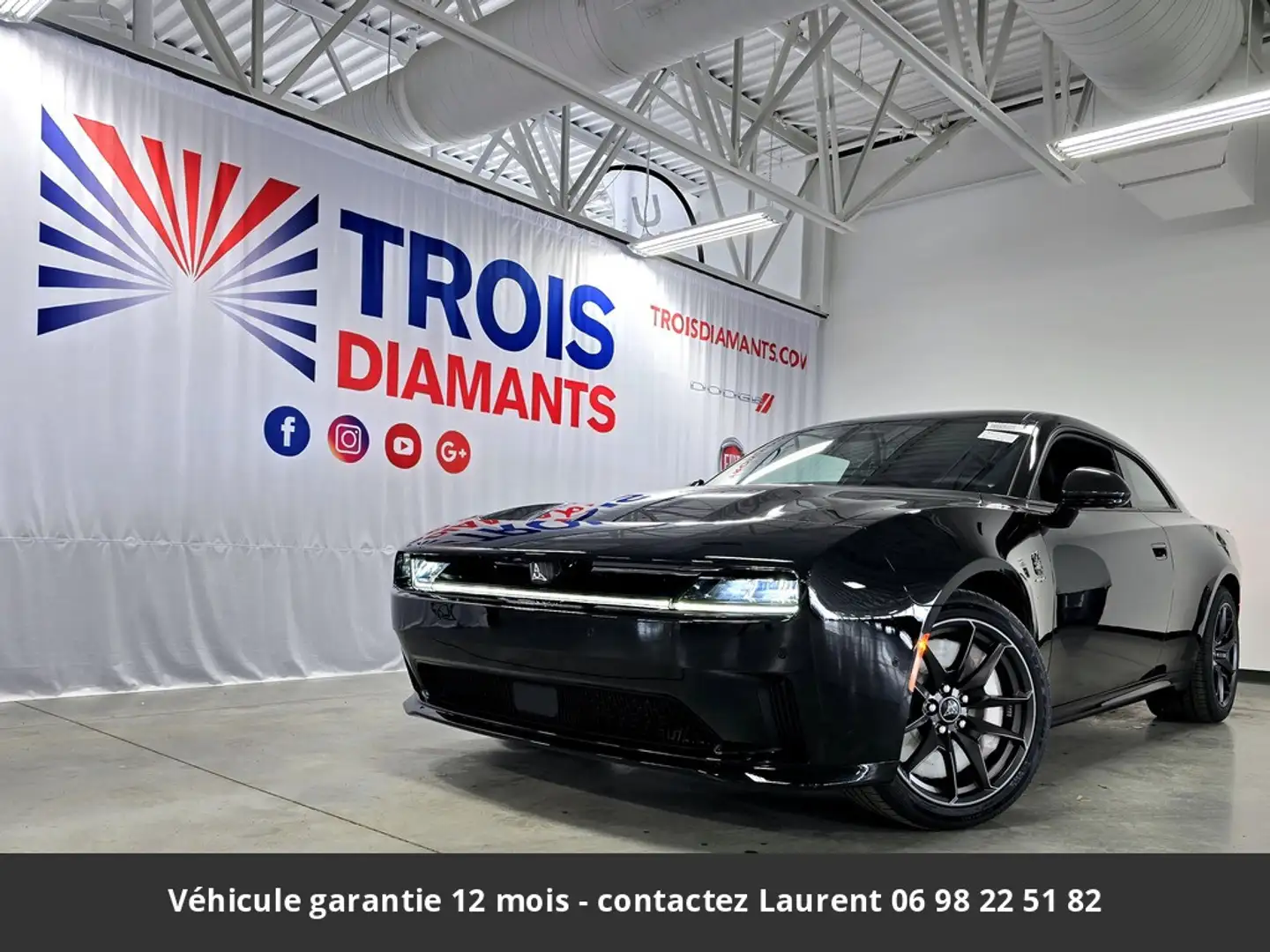 Dodge Charger Daytona R/T EV 500ch Tout compris hors homologation 4500e Noir - 1