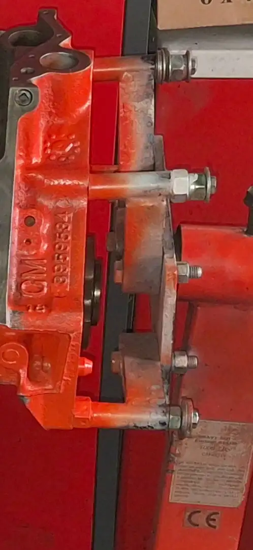 Corvette C1 V8 Motor 283Cui. 4.6L Motor Rot - 2