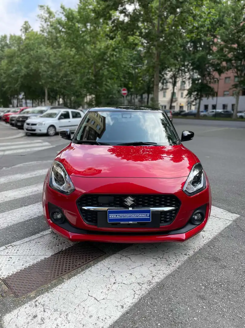 Suzuki Swift 1.2 Hybrid Top BICOLOR  AUTOMATICA!!! Rosso - 2