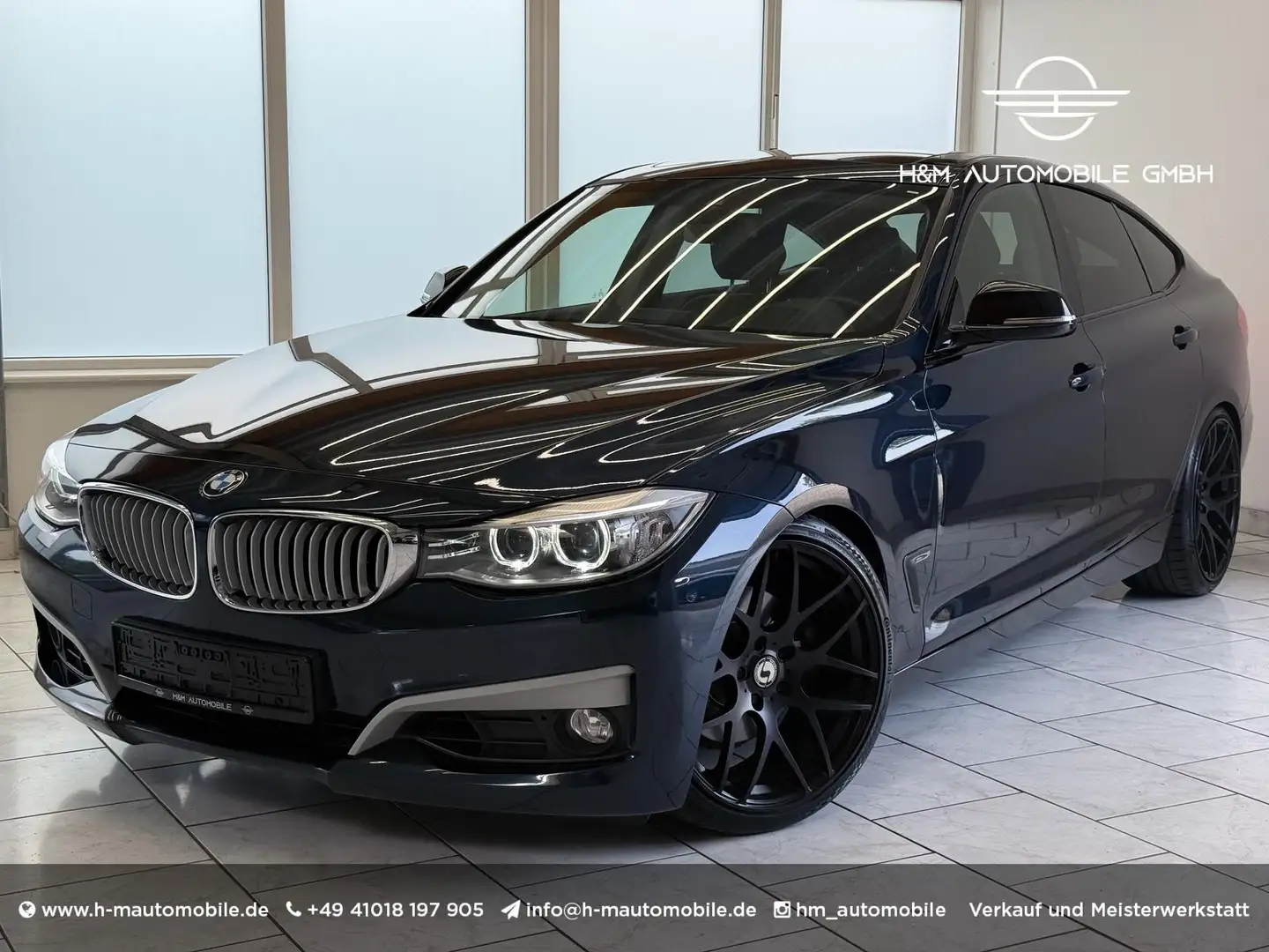 BMW 330 330 d GT xDrive-Pano/Leder/Scheckheft/KW-V3 Blau - 1
