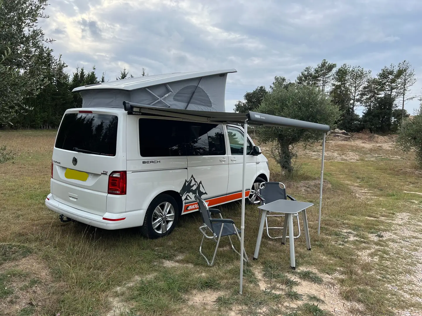 Volkswagen T6 California California 2.0TDI BMT Beach 4M DSG 150kW Beach Blanco - 2