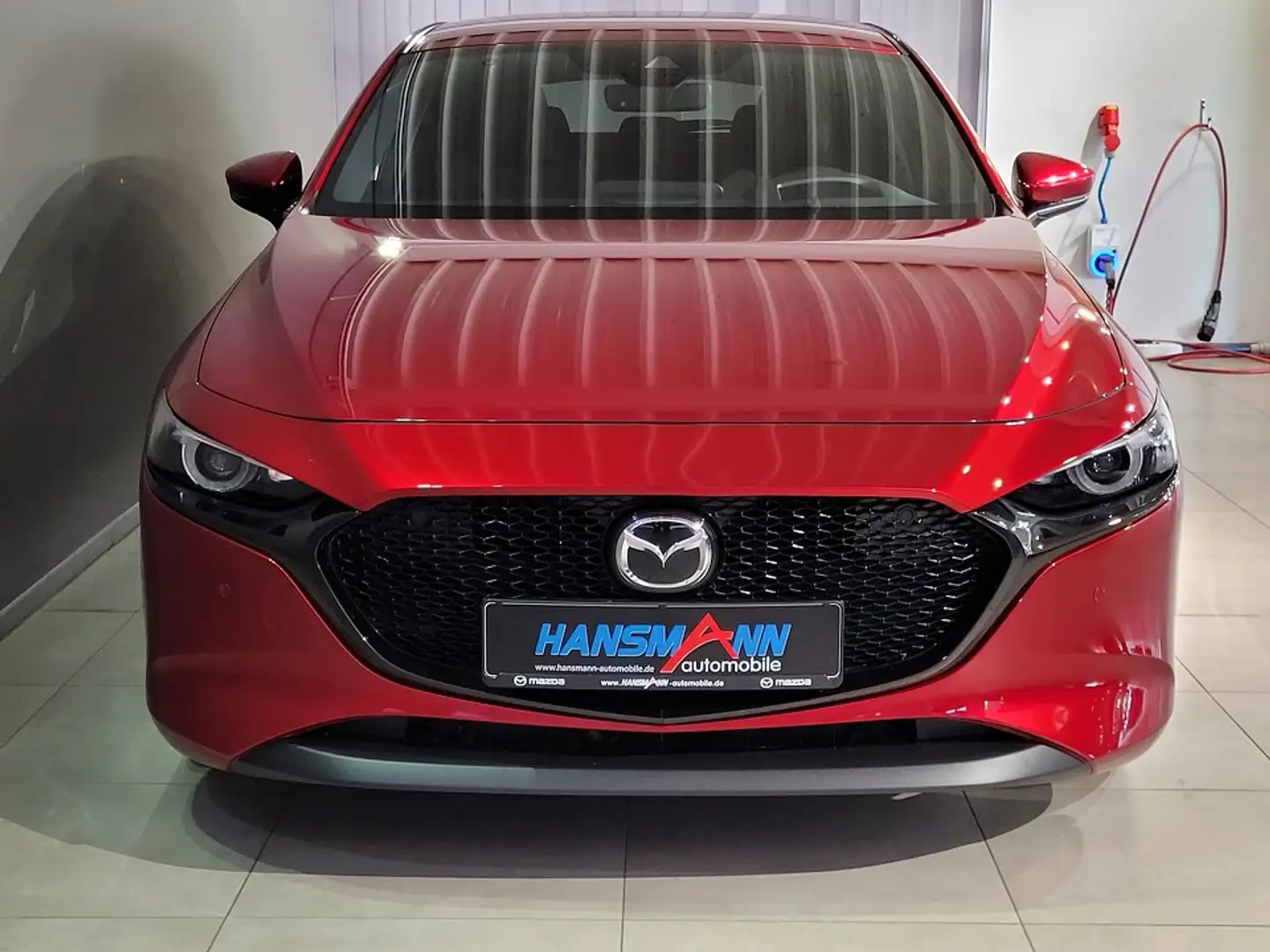 Mazda 3 Selection G-122/AT/Navi/Head-Up/Keyless/Matrix LED Červená - 2