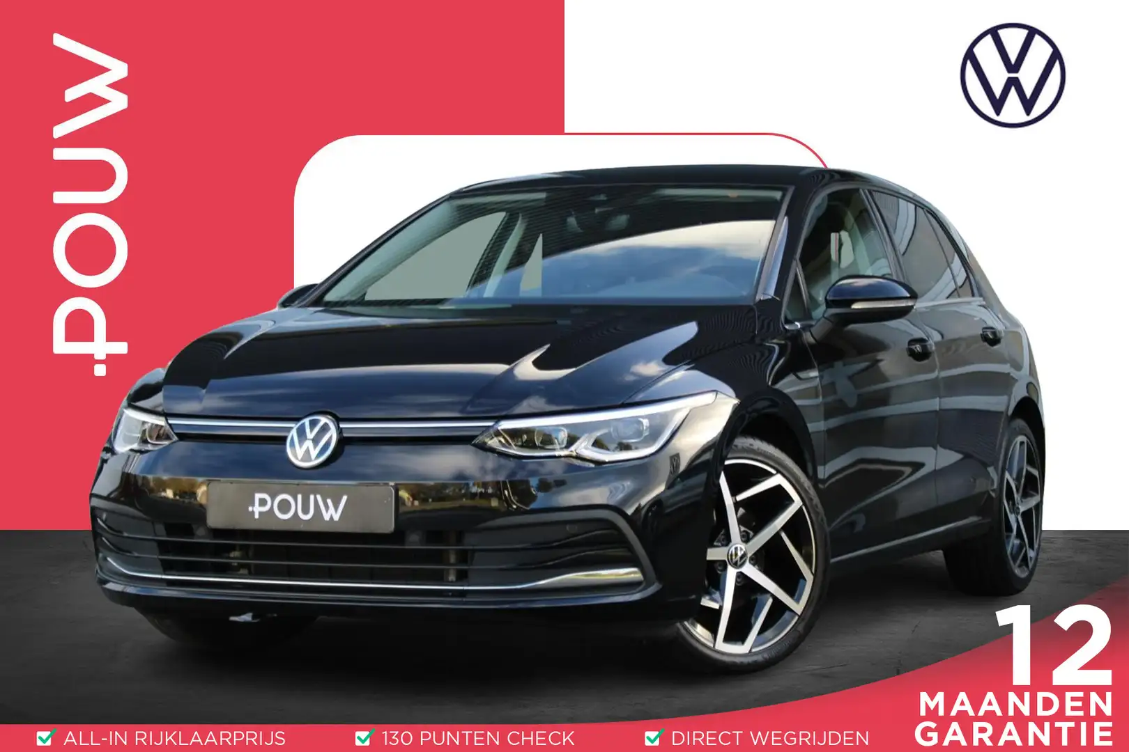 Volkswagen Golf 1.5 TSI 130pk Style | Ergo Active Stoel | 18" Velg Noir - 1