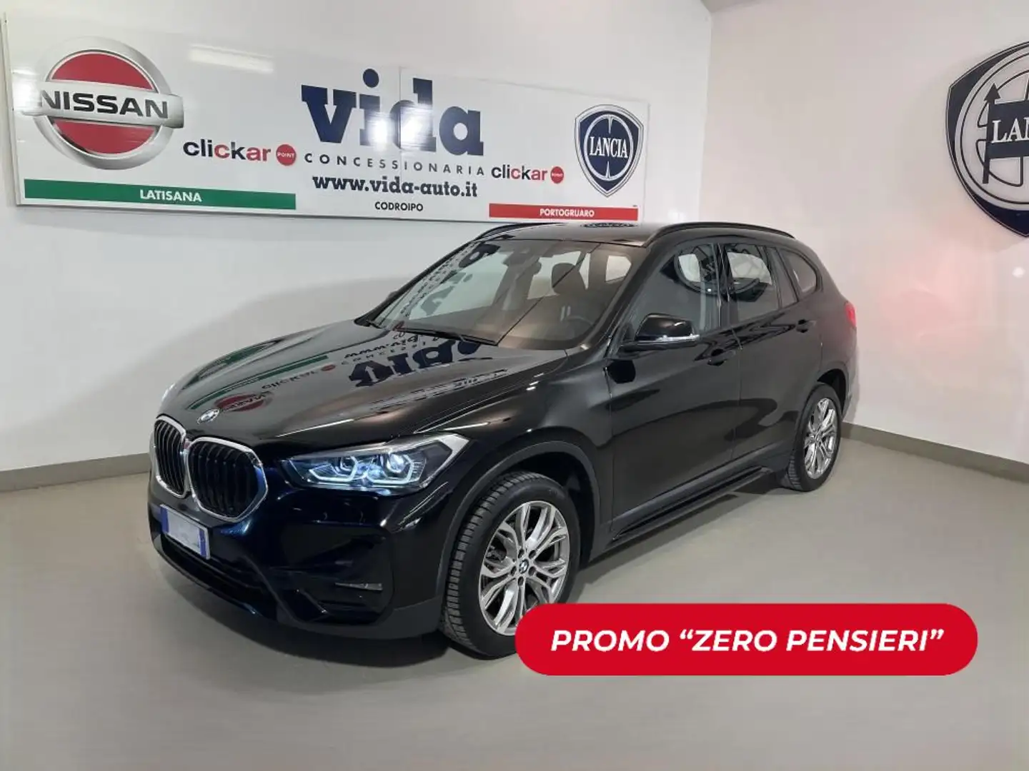 BMW X1 xdrive18d Sport Nero - 1