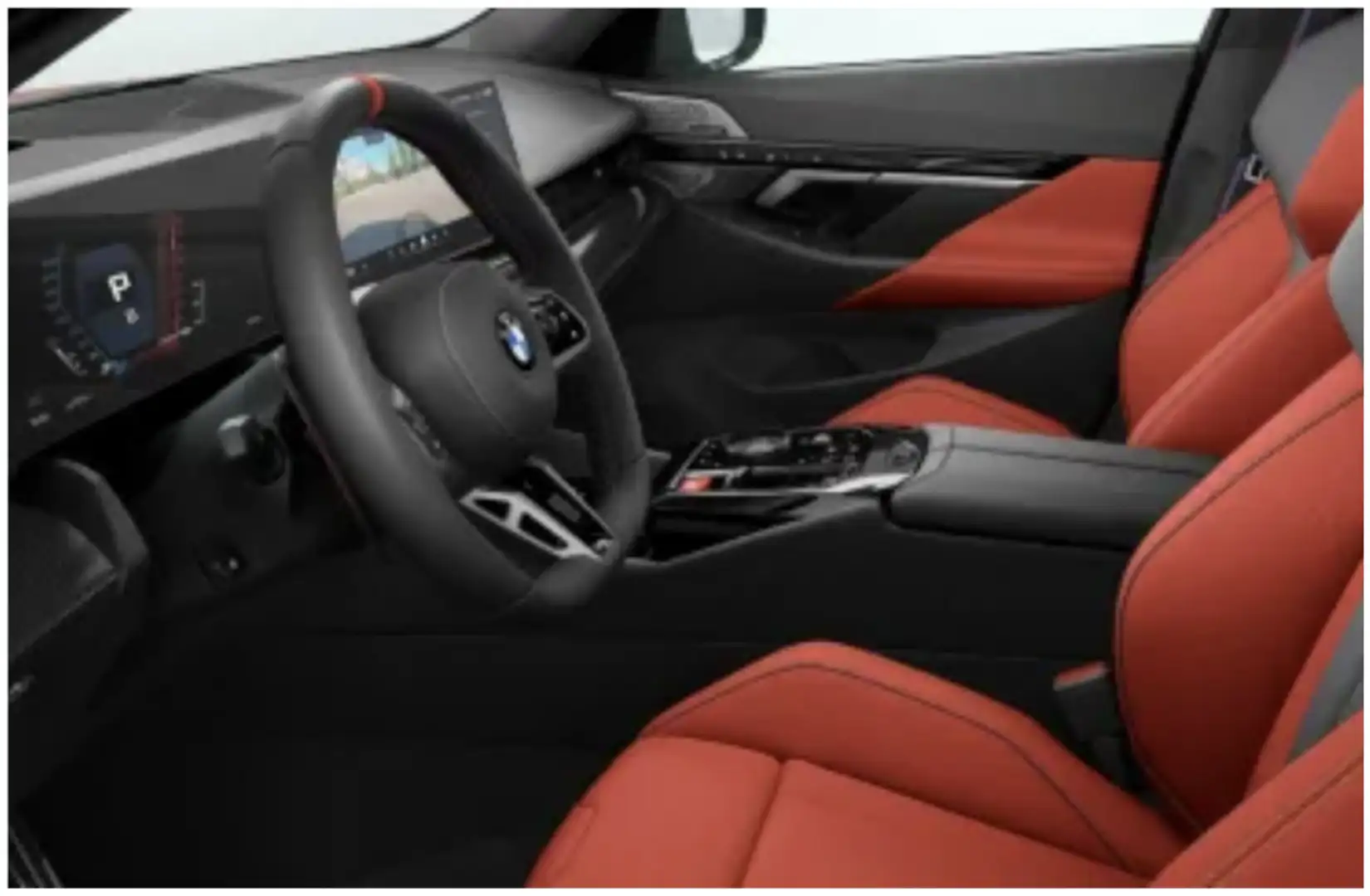 BMW M5 Limousine M Automobile Rouge - 2