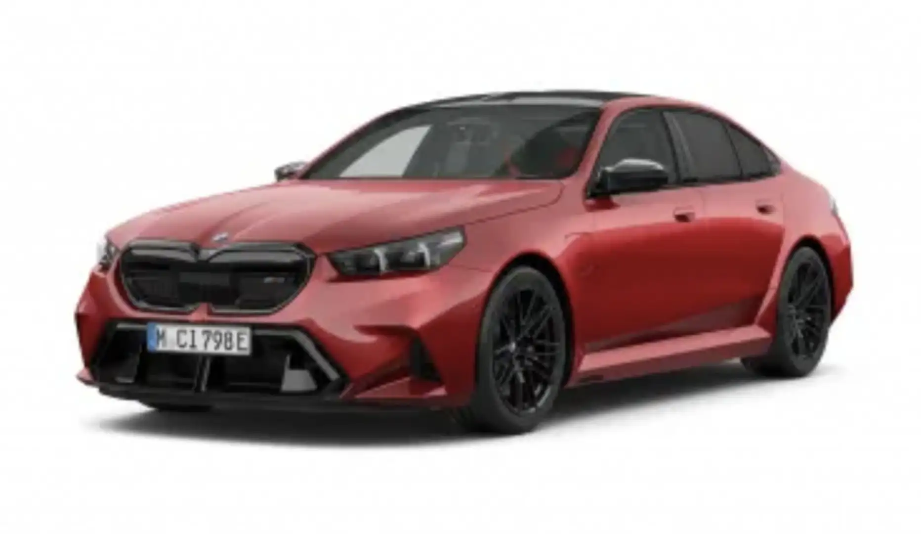 BMW M5 Limousine M Automobile Rouge - 1