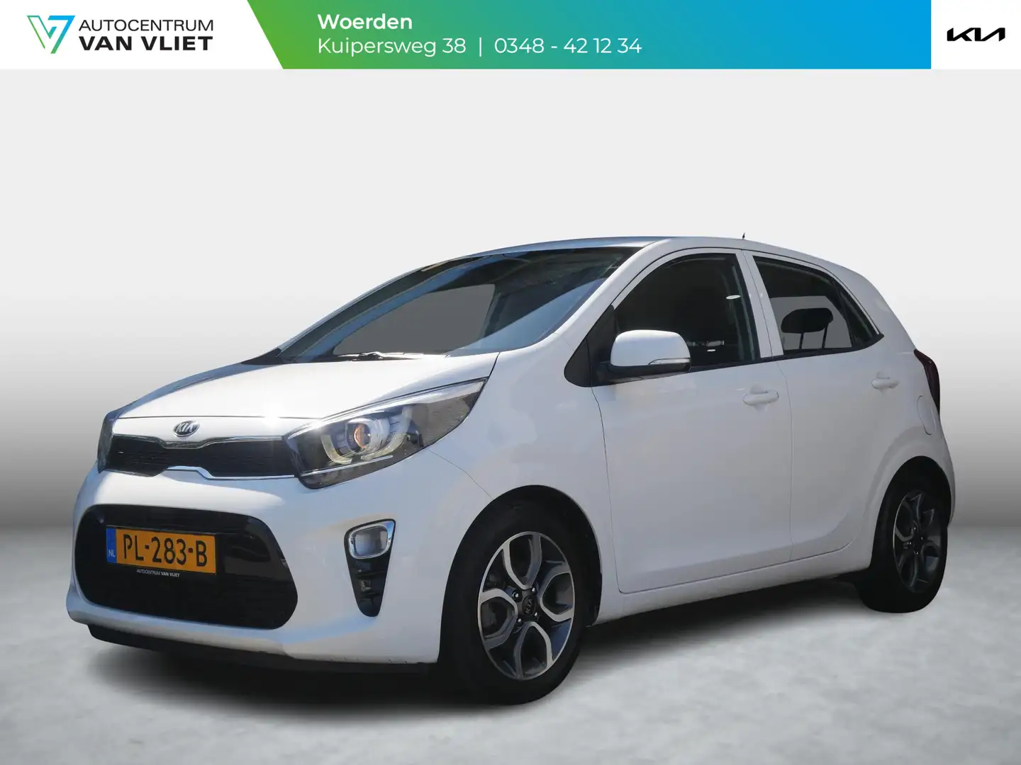 Kia Picanto 1.0 CVVT First Edition | 5 Zits | Navi | Cruise | Wit - 1