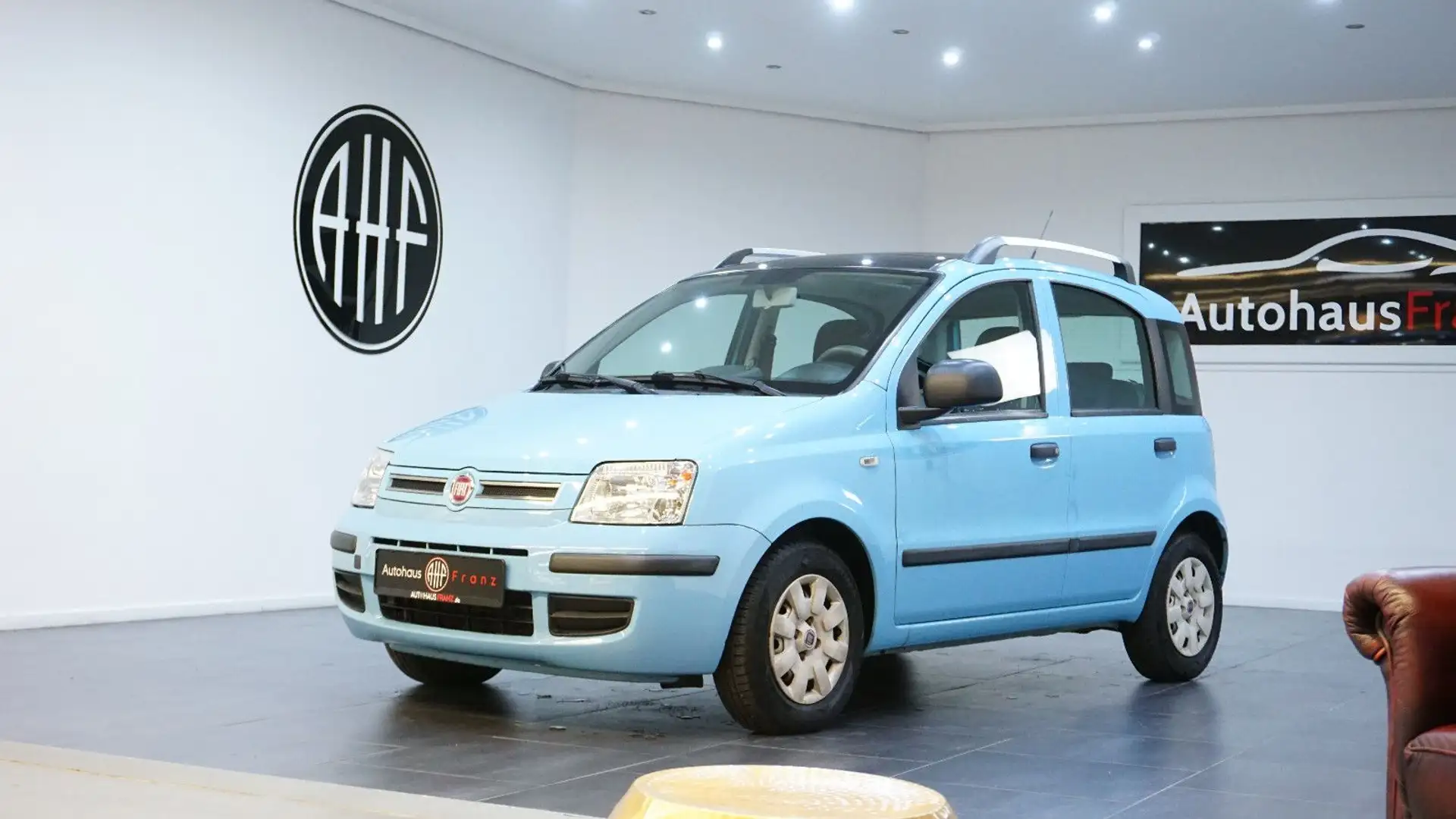 Fiat Panda 1.2 8V Dynamic*Klima*Elk.SchiebeD*1HD Bleu - 1