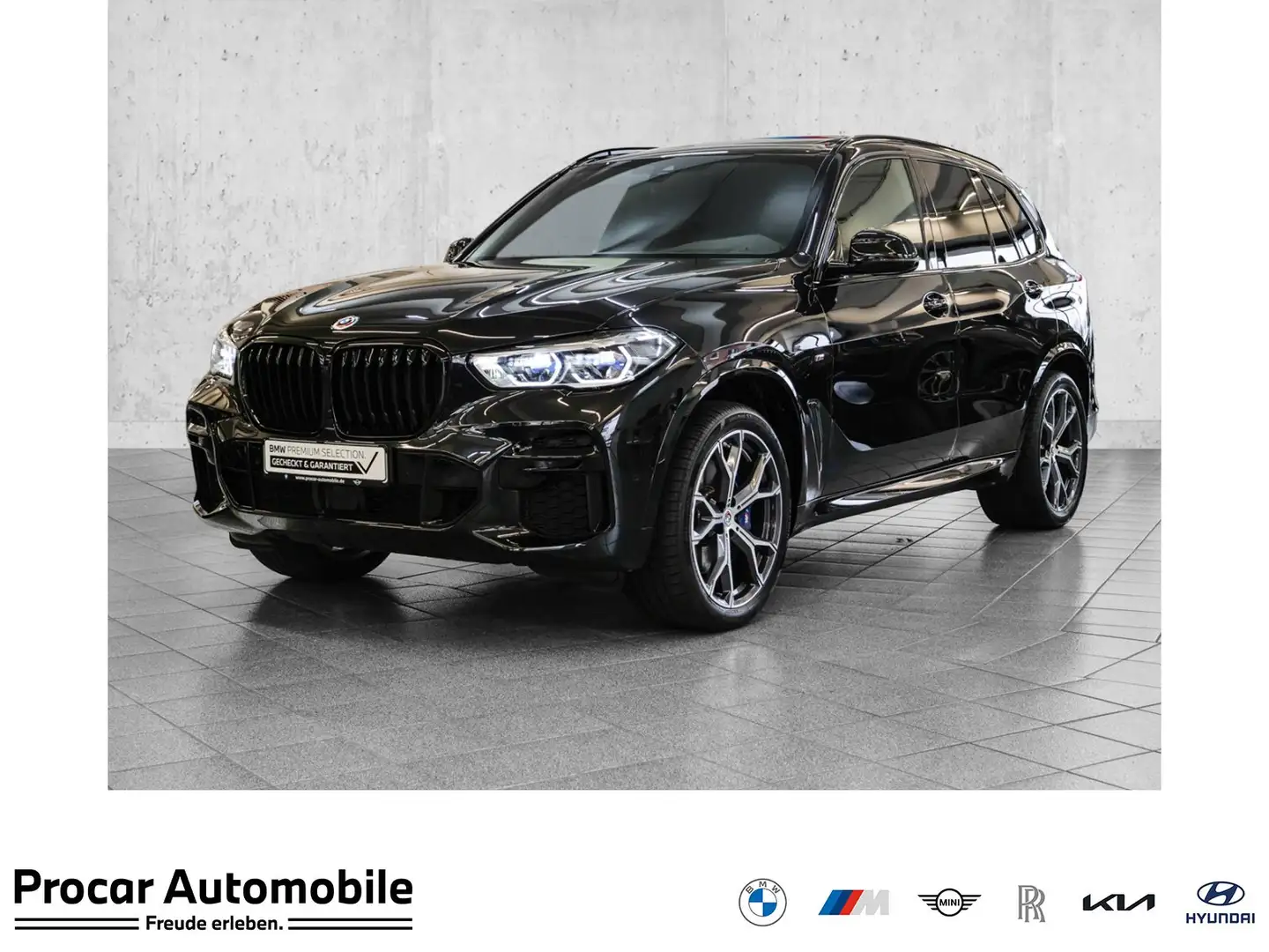 BMW X5 xDrive40i M-Sport Aut Nav HuD Laser AHK Pano 21" Schwarz - 1