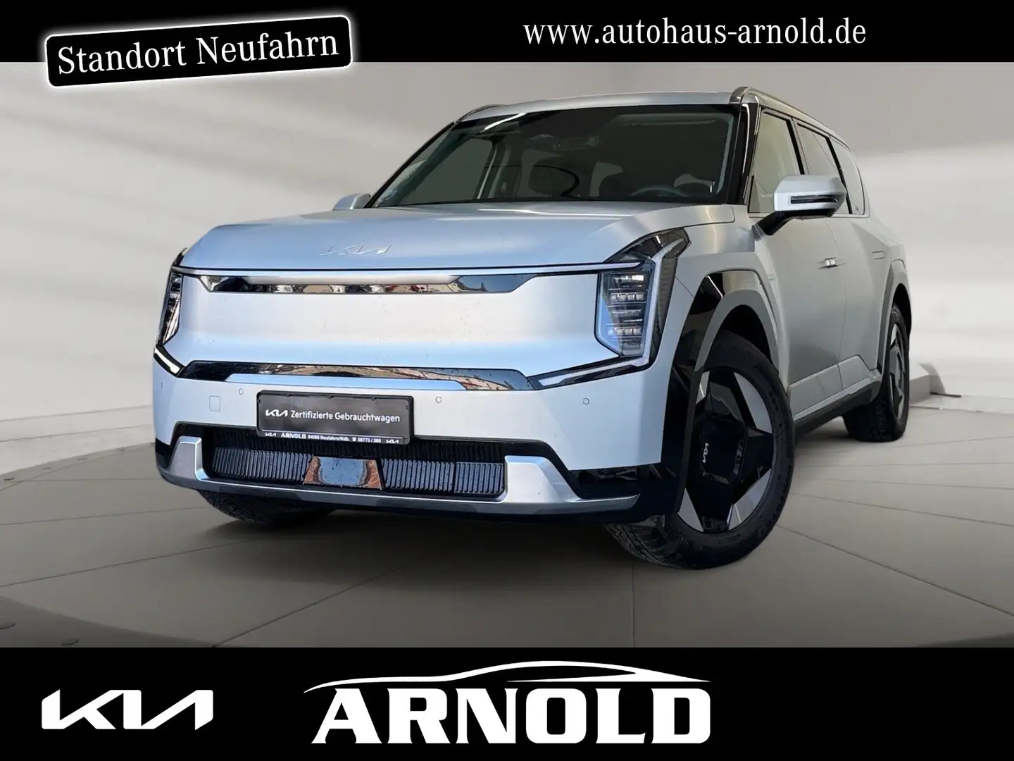 Kia EV9 EV9 AWD Kamera Sitzventilation el.-Klappe LED ! Silber - 1
