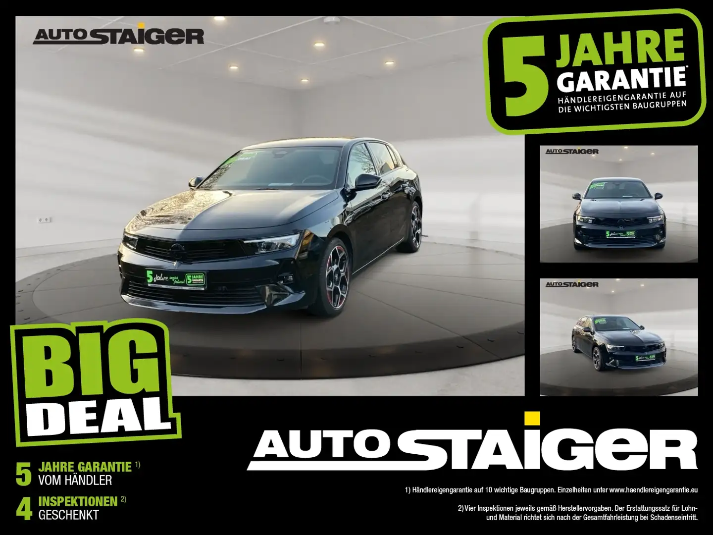 Opel Astra L 1.6 Turbo Plugin GS Line LED+SHZ+2xKlima Zwart - 1