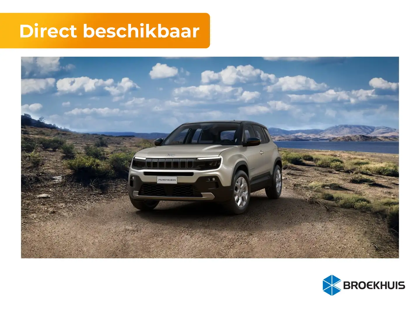 Jeep Avenger Altitude Automaat Grijs - 1