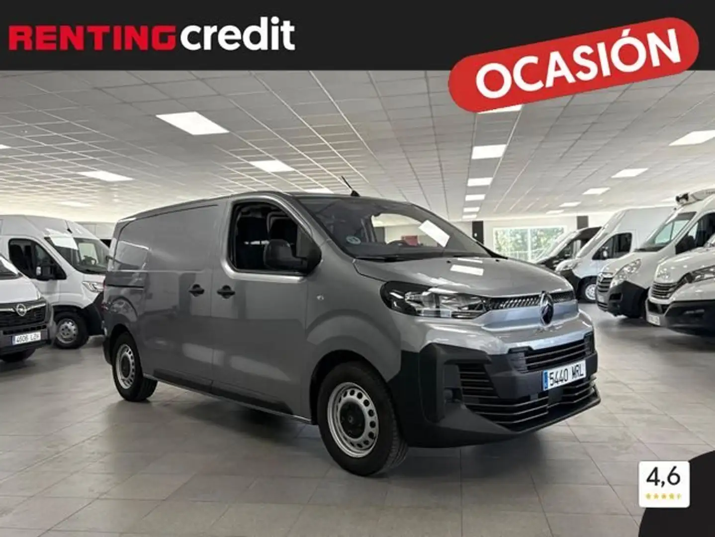 Citroen Jumpy FURGÓN TALLA XL BLUEHDI 120 S&S 6V Plateado - 1