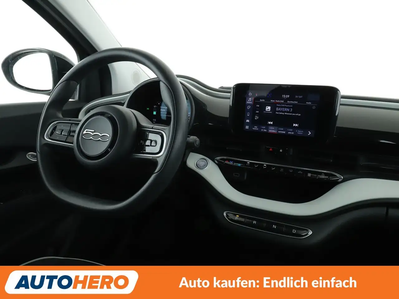 Fiat 500 E electric drive 87 kW Passion Aut.*TEMPOMAT*BT*, миниатюра 13