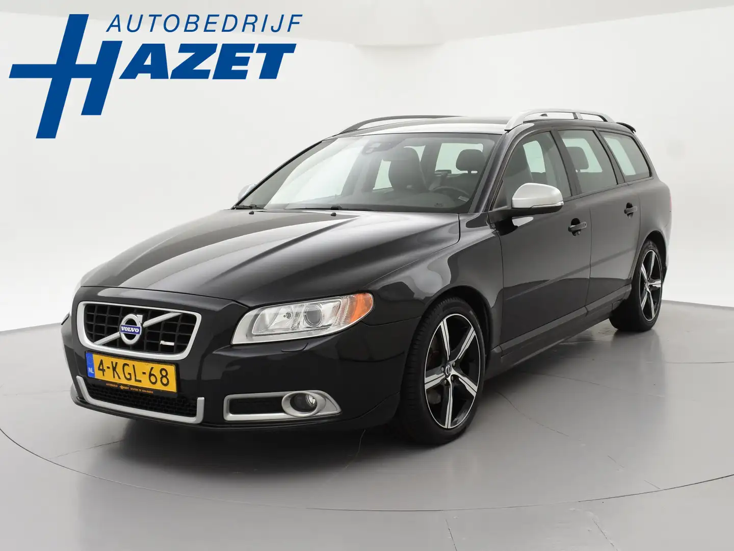 Volvo V70 1.6 T4 180 PK AUT. R-DESIGN ORIG. NL + LEDER | TRE Nero - 1