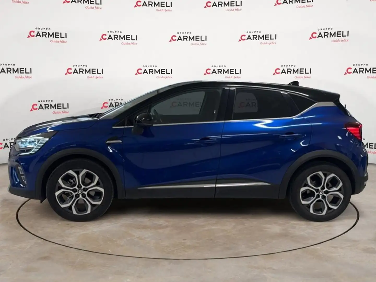Renault Captur 1.6 E-Tech hybrid Techno Fast Track 145cv auto Bleu - 2