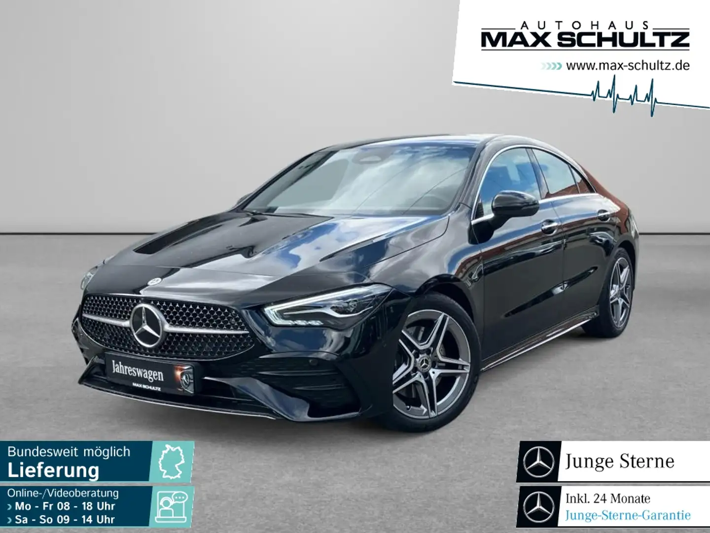 Mercedes-Benz CLA 220 d Coupé AMG*KEYLESS*KAMERA*LED*NAVI*AMBI Schwarz - 1