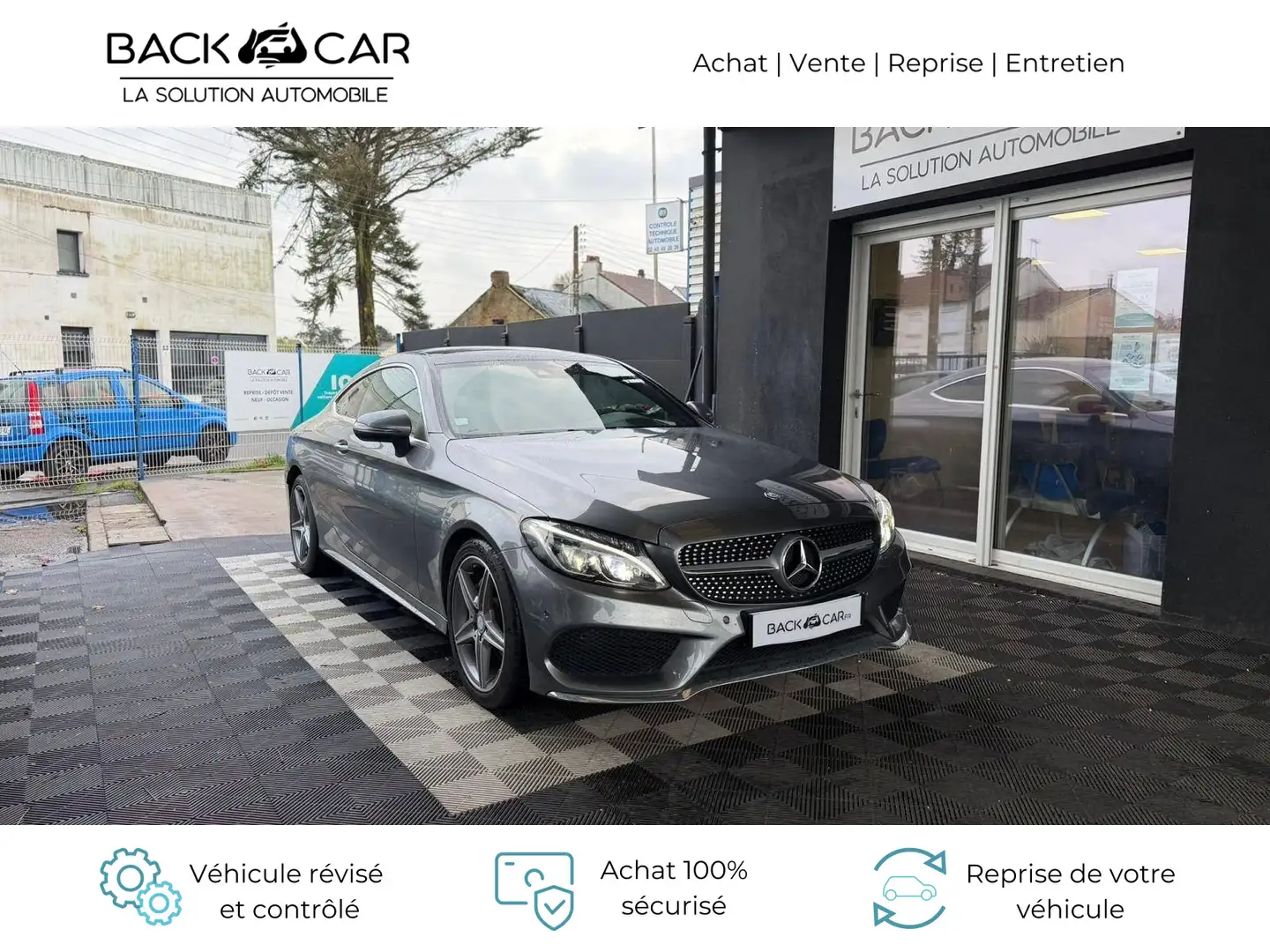 Mercedes-Benz C 220 220 d 9G-Tronic Fascination Grau - 1