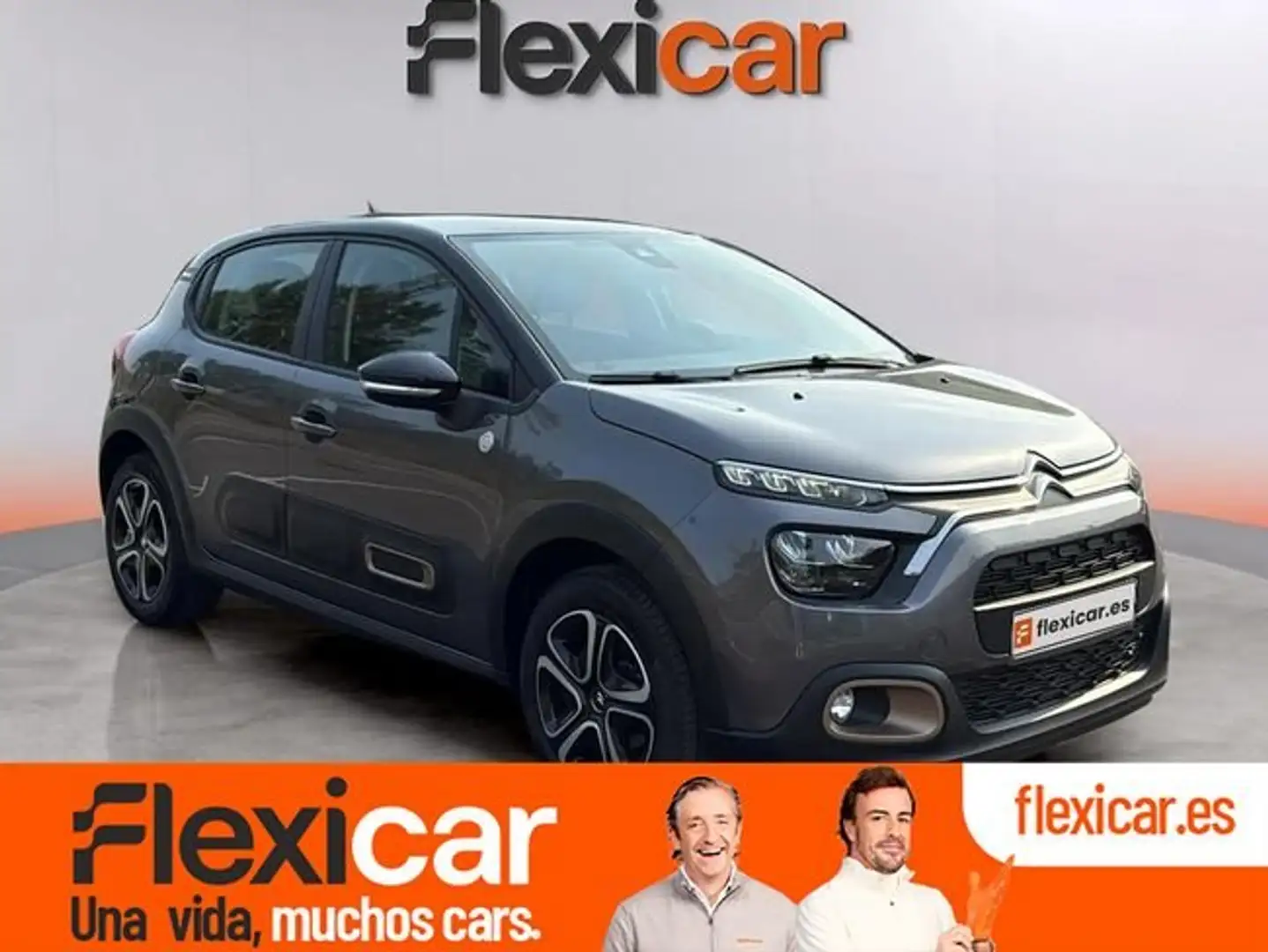 Citroen C3 PureTech 60KW (83CV) Shine Gris - 1